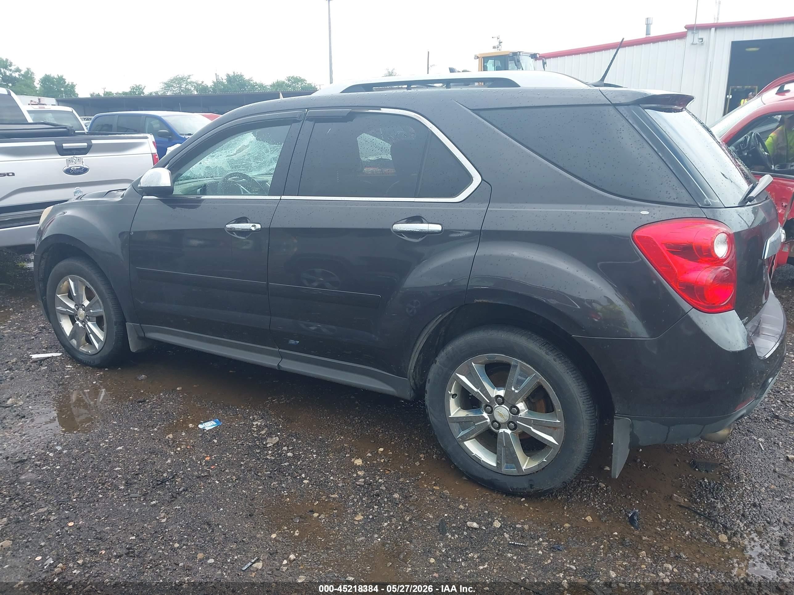2013 Chevrolet Equinox Ltz Black vin: 2GNFLGE39D6181858