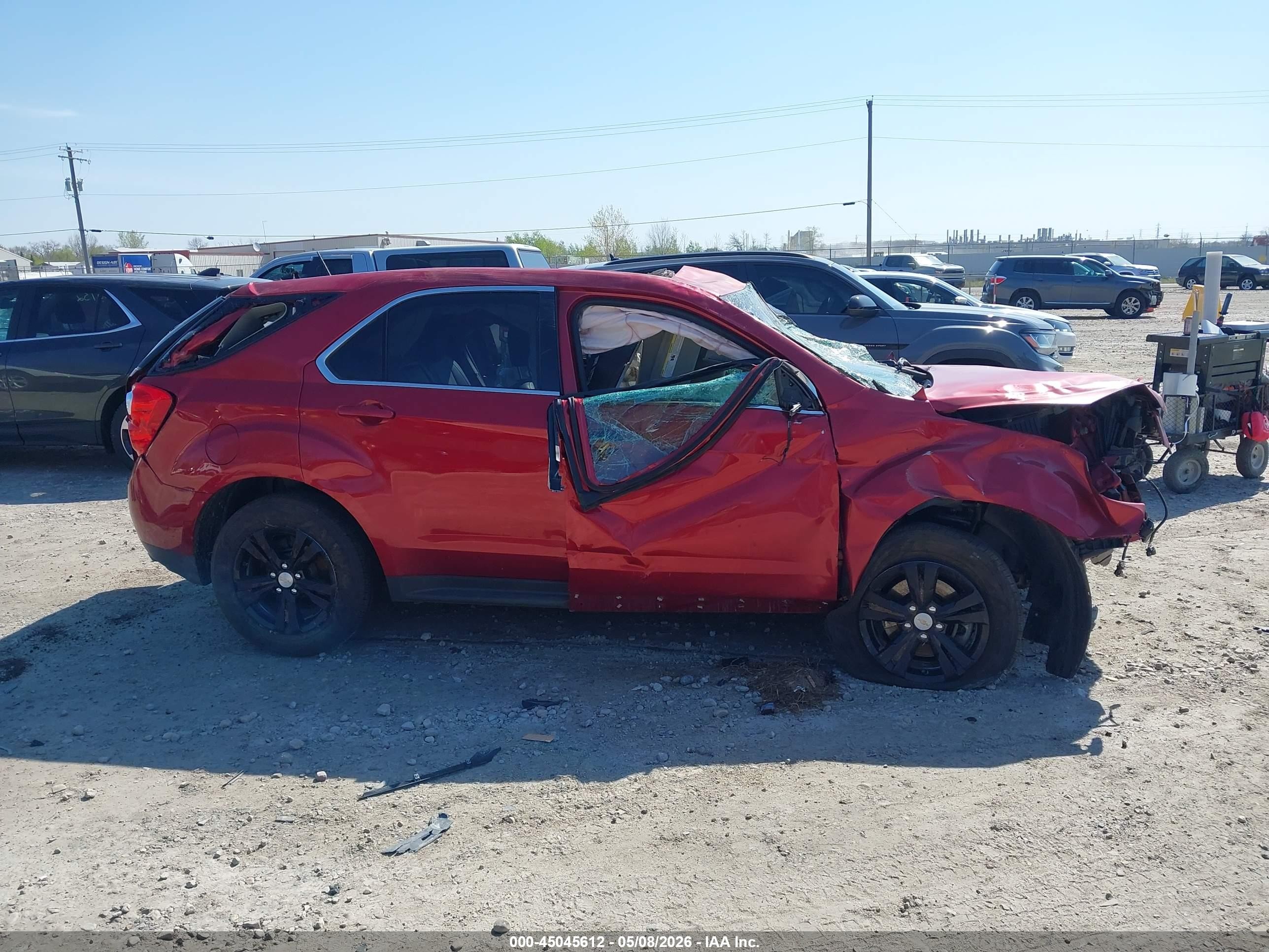 2015 Chevrolet Equinox 2lt Red vin: 2GNFLGE3XF6126385