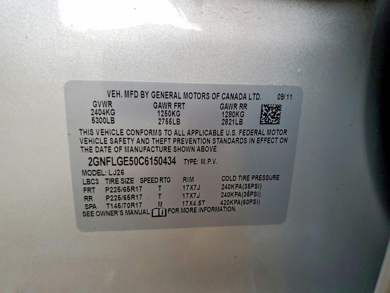 2012 Chevrolet Equinox Ltz Silver vin: 2GNFLGE50C6150434