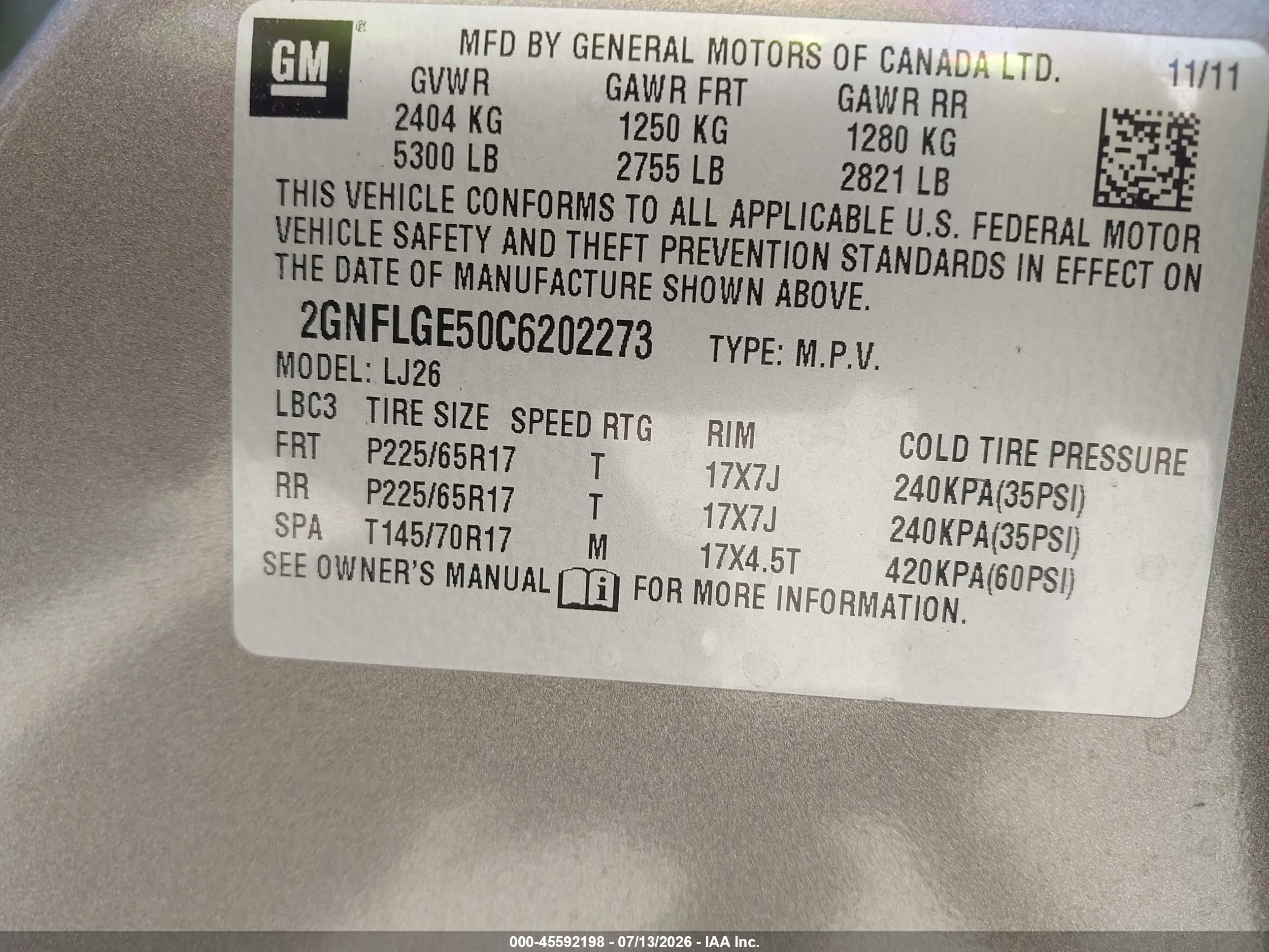 2012 Chevrolet Equinox Ltz Серый vin: 2GNFLGE50C6202273