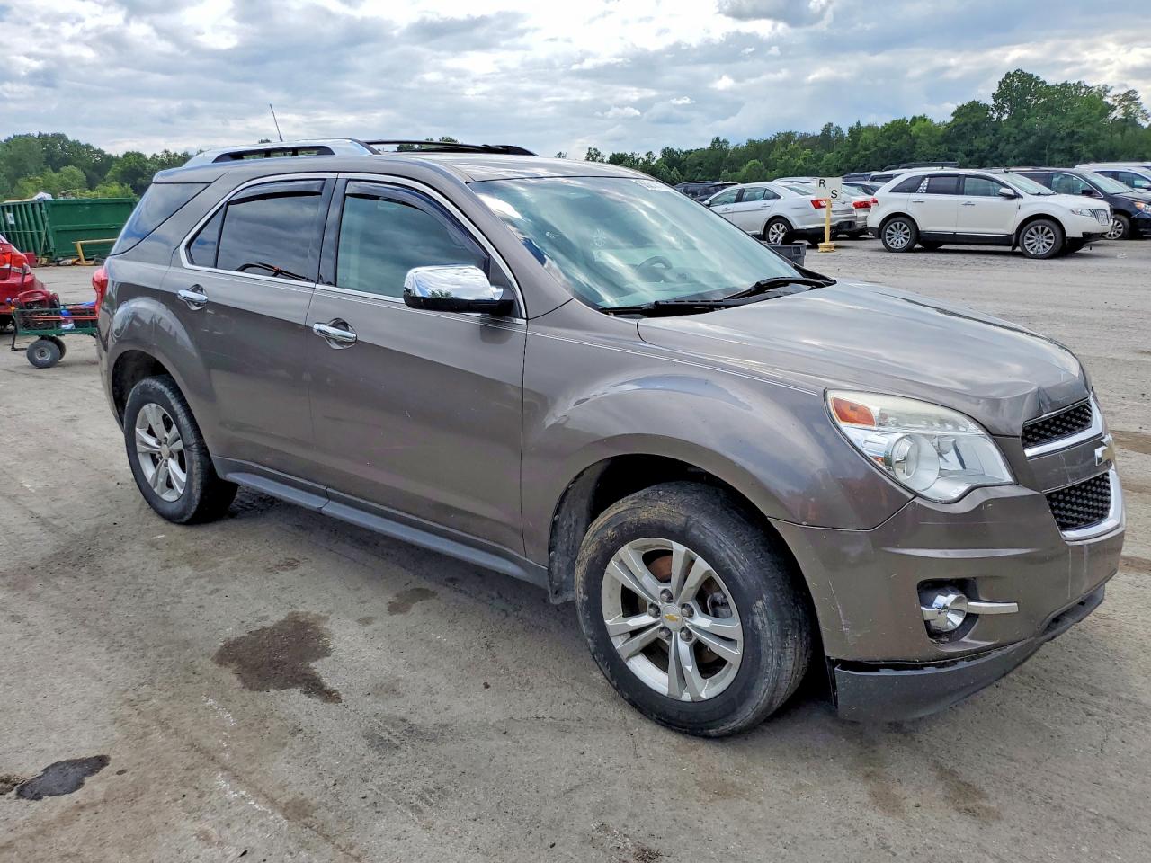 2012 Chevrolet Equinox Ltz Tan vin: 2GNFLGE50C6209885