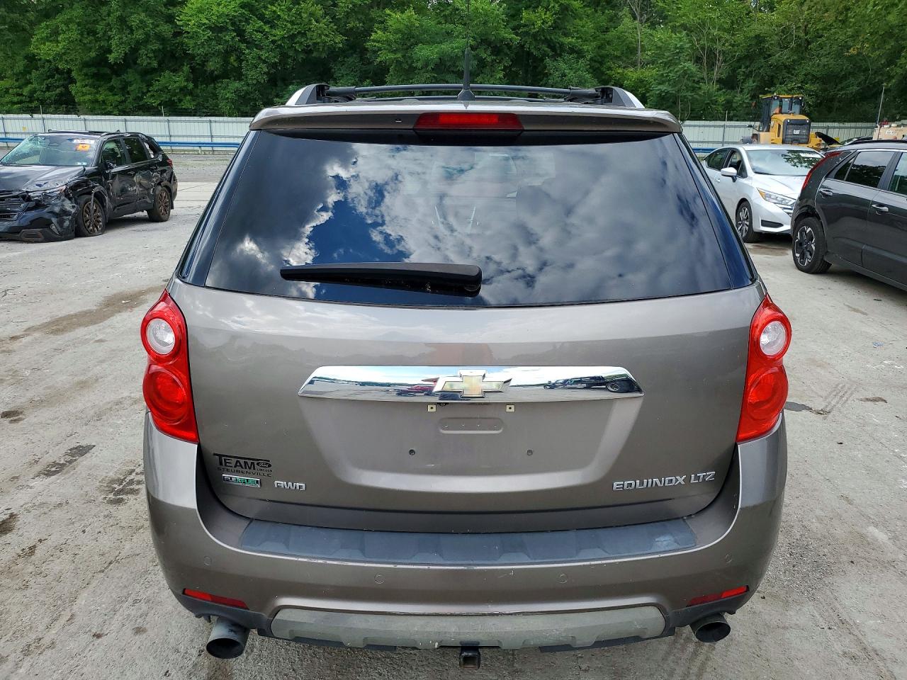 2012 Chevrolet Equinox Ltz Tan vin: 2GNFLGE50C6209885