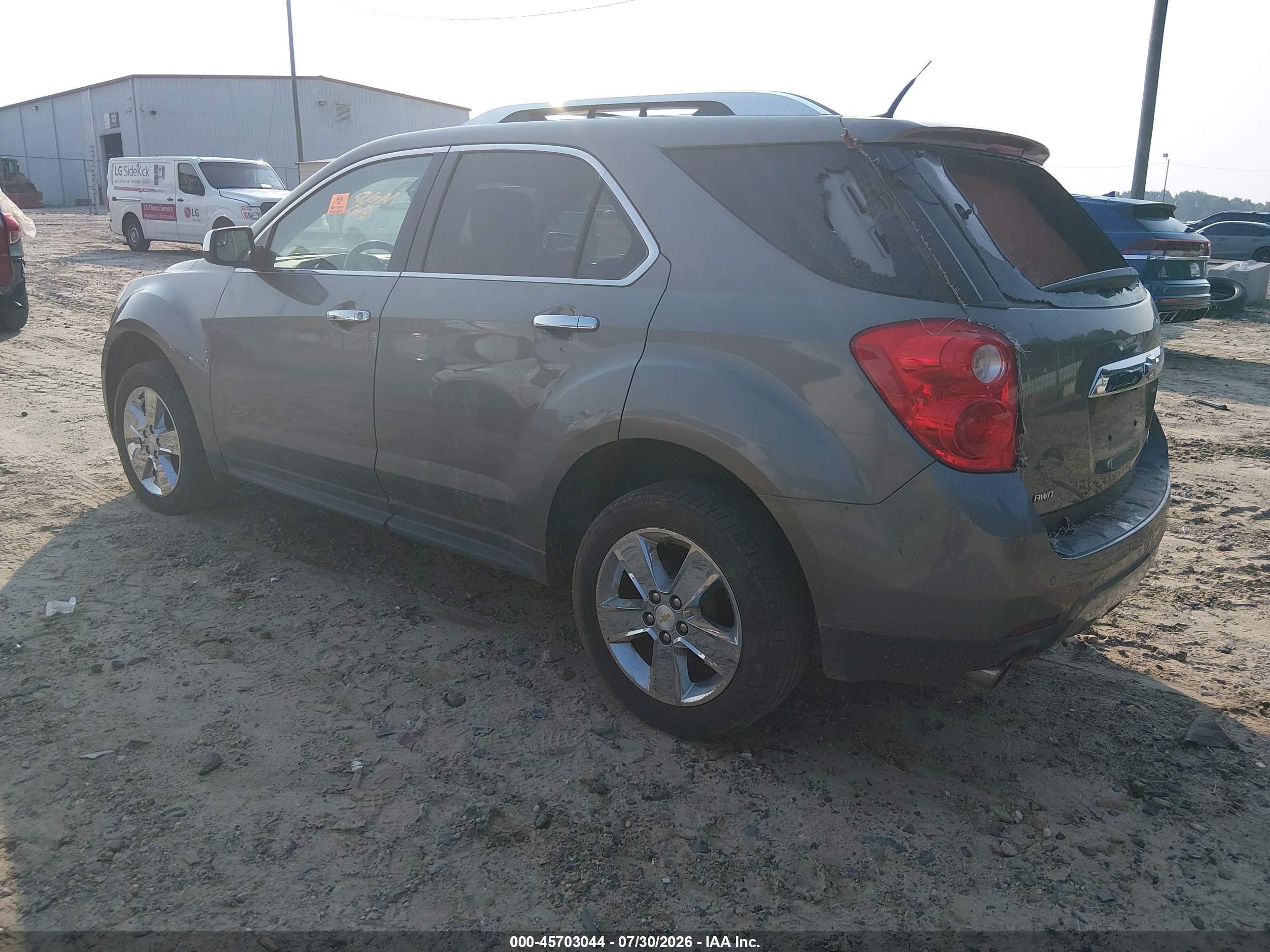 2012 Chevrolet Equinox Ltz Brown vin: 2GNFLGE50C6321750