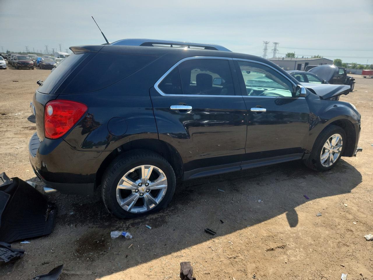 2012 Chevrolet Equinox Ltz Black vin: 2GNFLGE54C6205824