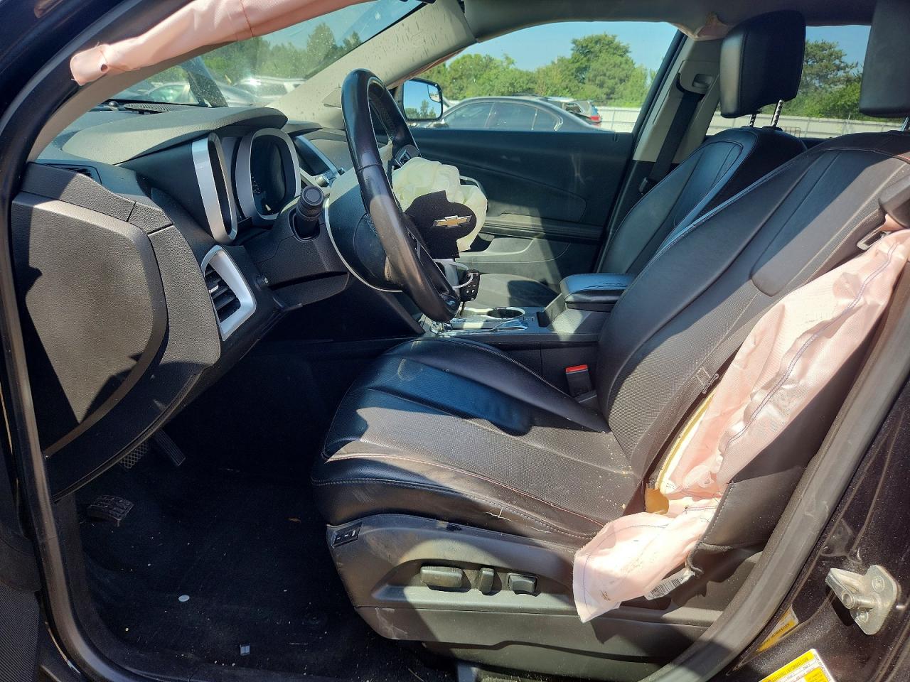2012 Chevrolet Equinox Ltz Black vin: 2GNFLGE54C6205824