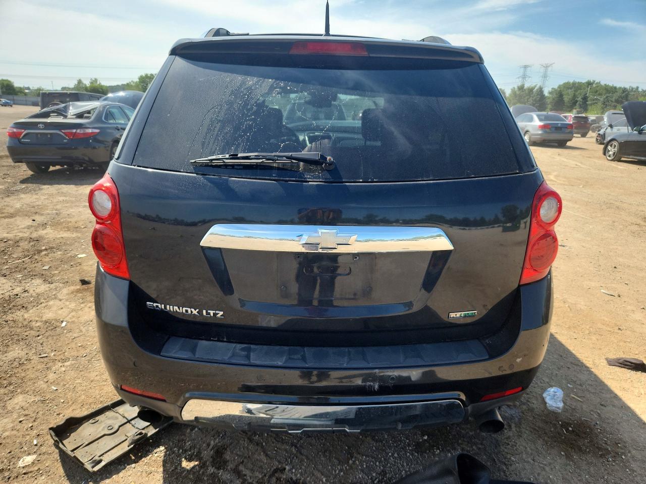 2012 Chevrolet Equinox Ltz Black vin: 2GNFLGE54C6205824