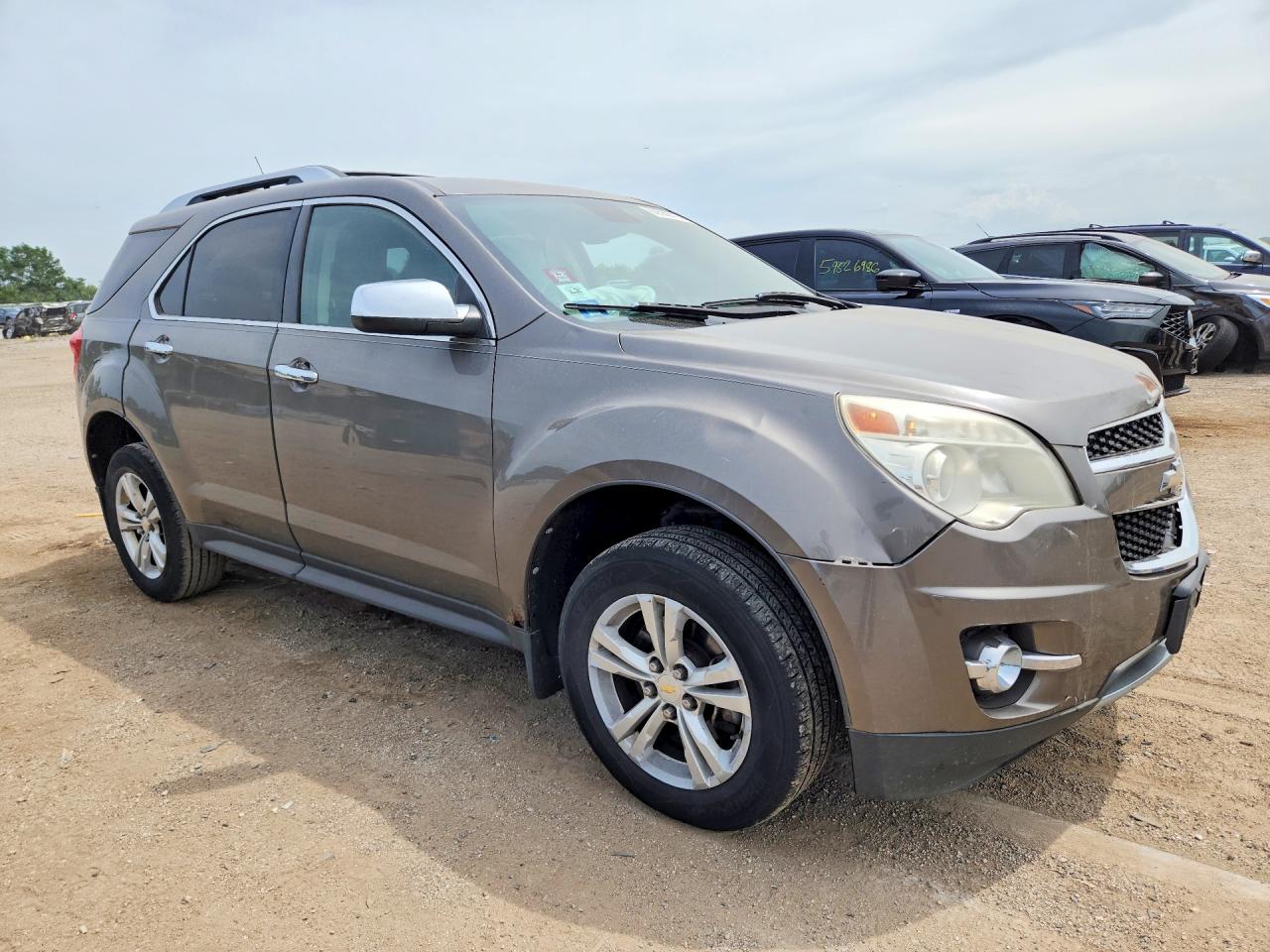 2012 Chevrolet Equinox Ltz Серый vin: 2GNFLGE55C6111032