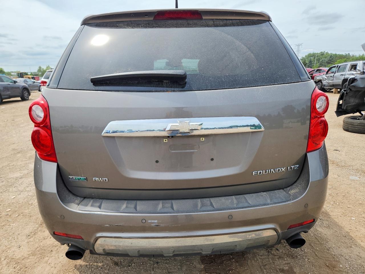 2012 Chevrolet Equinox Ltz Серый vin: 2GNFLGE55C6111032