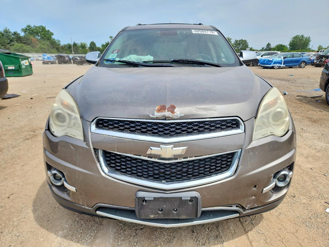 2012 Chevrolet Equinox Ltz Серый vin: 2GNFLGE55C6111032