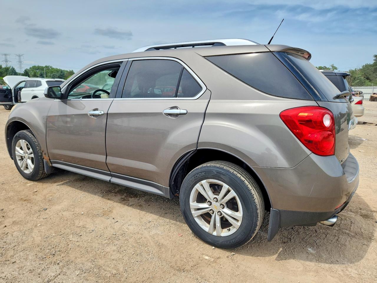 2012 Chevrolet Equinox Ltz Серый vin: 2GNFLGE55C6111032