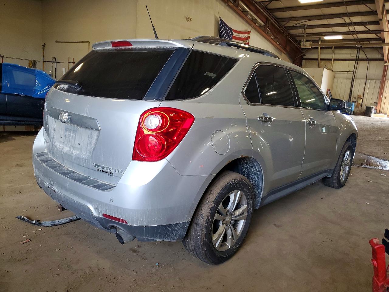 2012 Chevrolet Equinox Ltz Серебряный vin: 2GNFLGE56C6252322