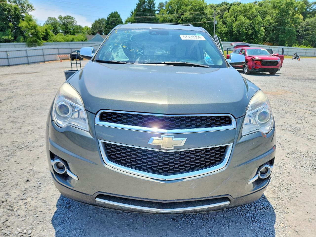 2012 Chevrolet Equinox Ltz Gray vin: 2GNFLGE56C6315211