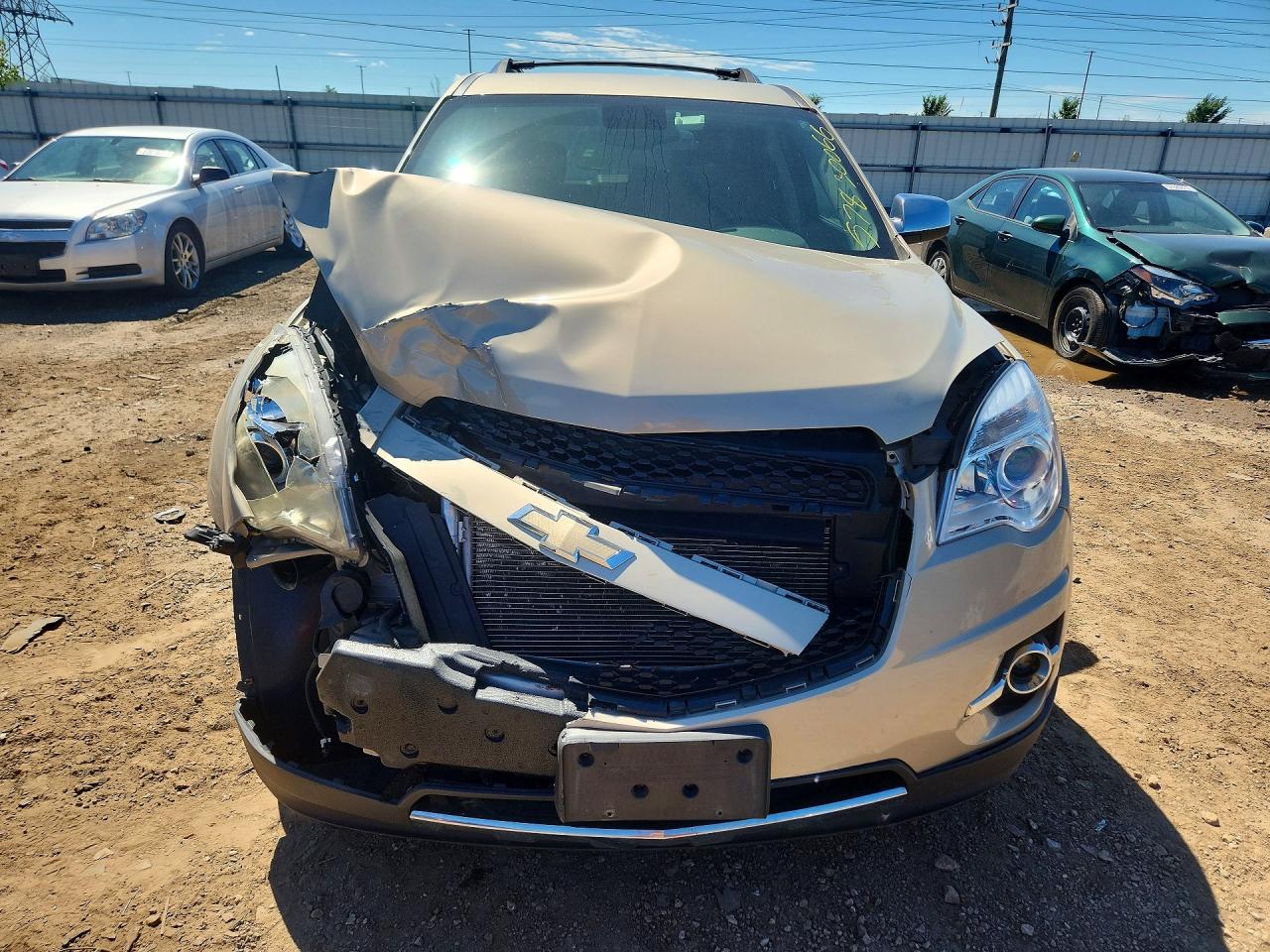 2012 Chevrolet Equinox Ltz Gold vin: 2GNFLGE56C6319288