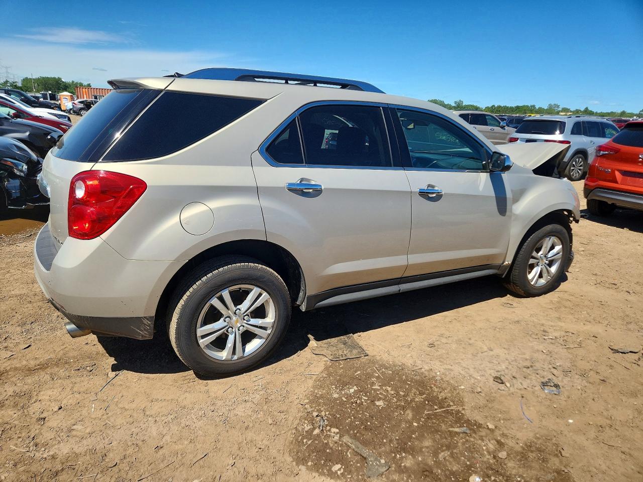 2012 Chevrolet Equinox Ltz Gold vin: 2GNFLGE56C6319288