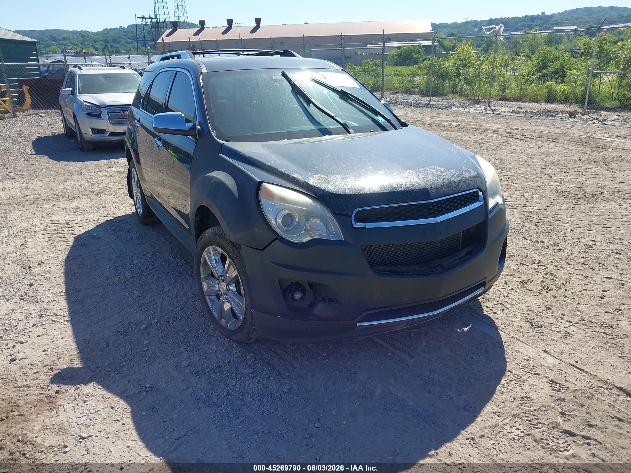 2012 Chevrolet Equinox Ltz Black vin: 2GNFLGE58C6289226