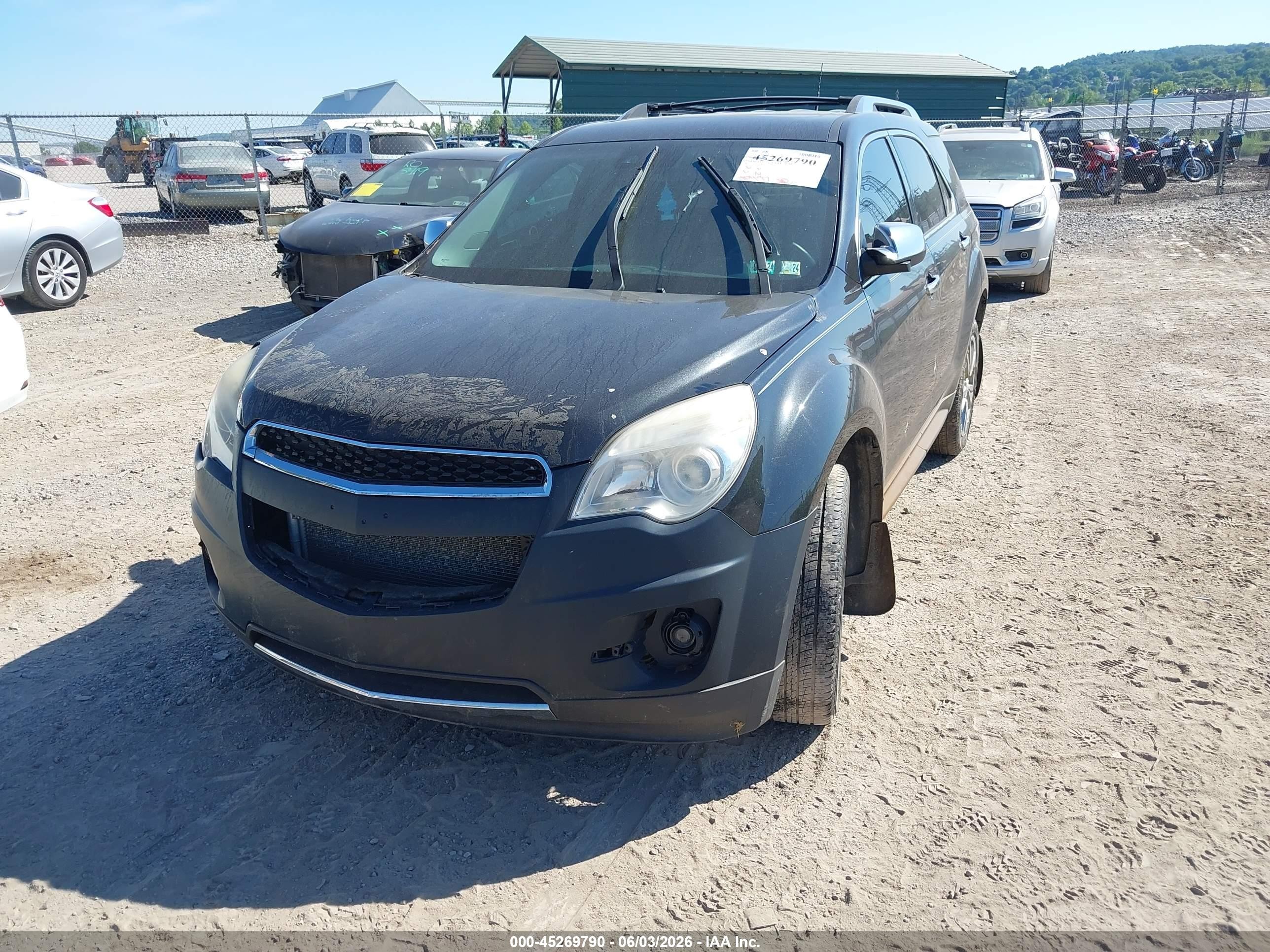 2012 Chevrolet Equinox Ltz Black vin: 2GNFLGE58C6289226