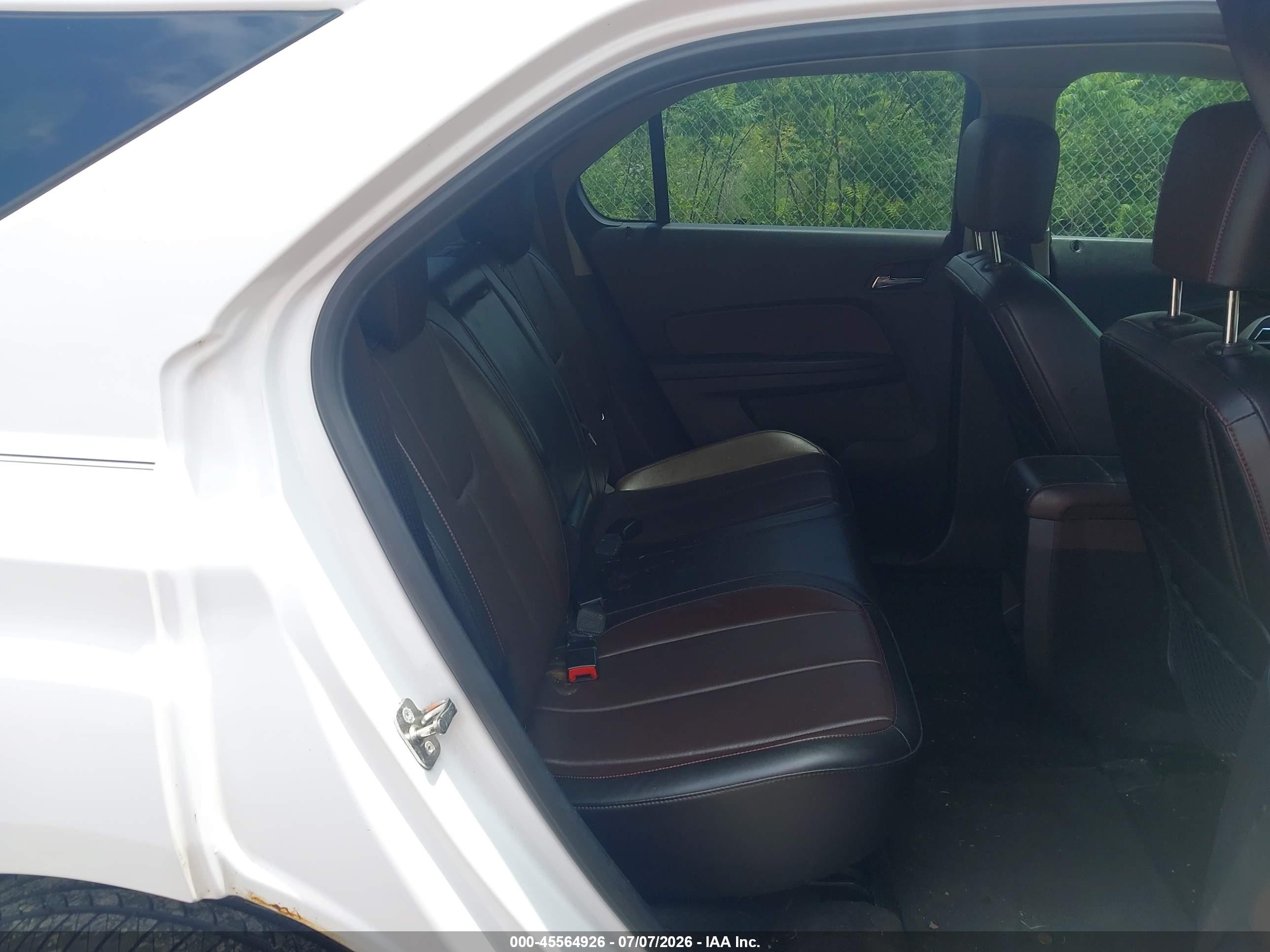 2012 Chevrolet Equinox Ltz Белый vin: 2GNFLGE58C6312102