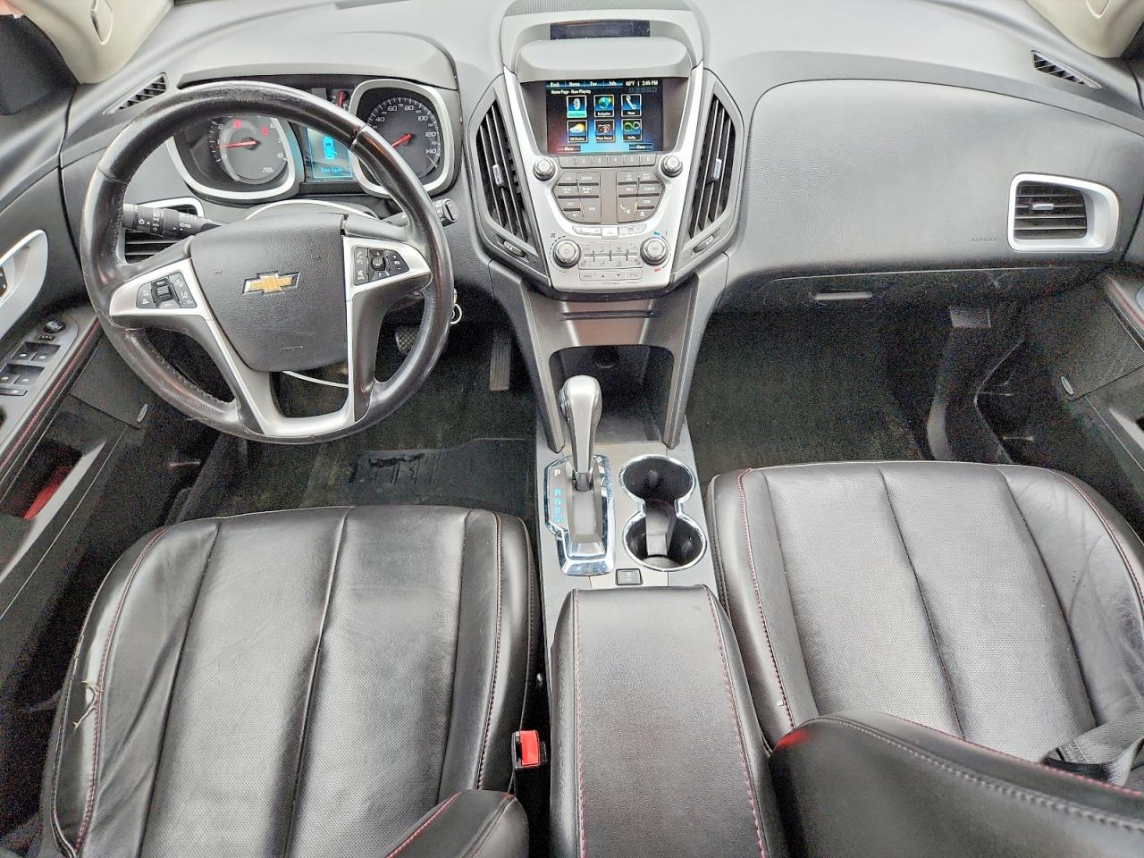 2012 Chevrolet Equinox Ltz Black vin: 2GNFLGE59C6274993