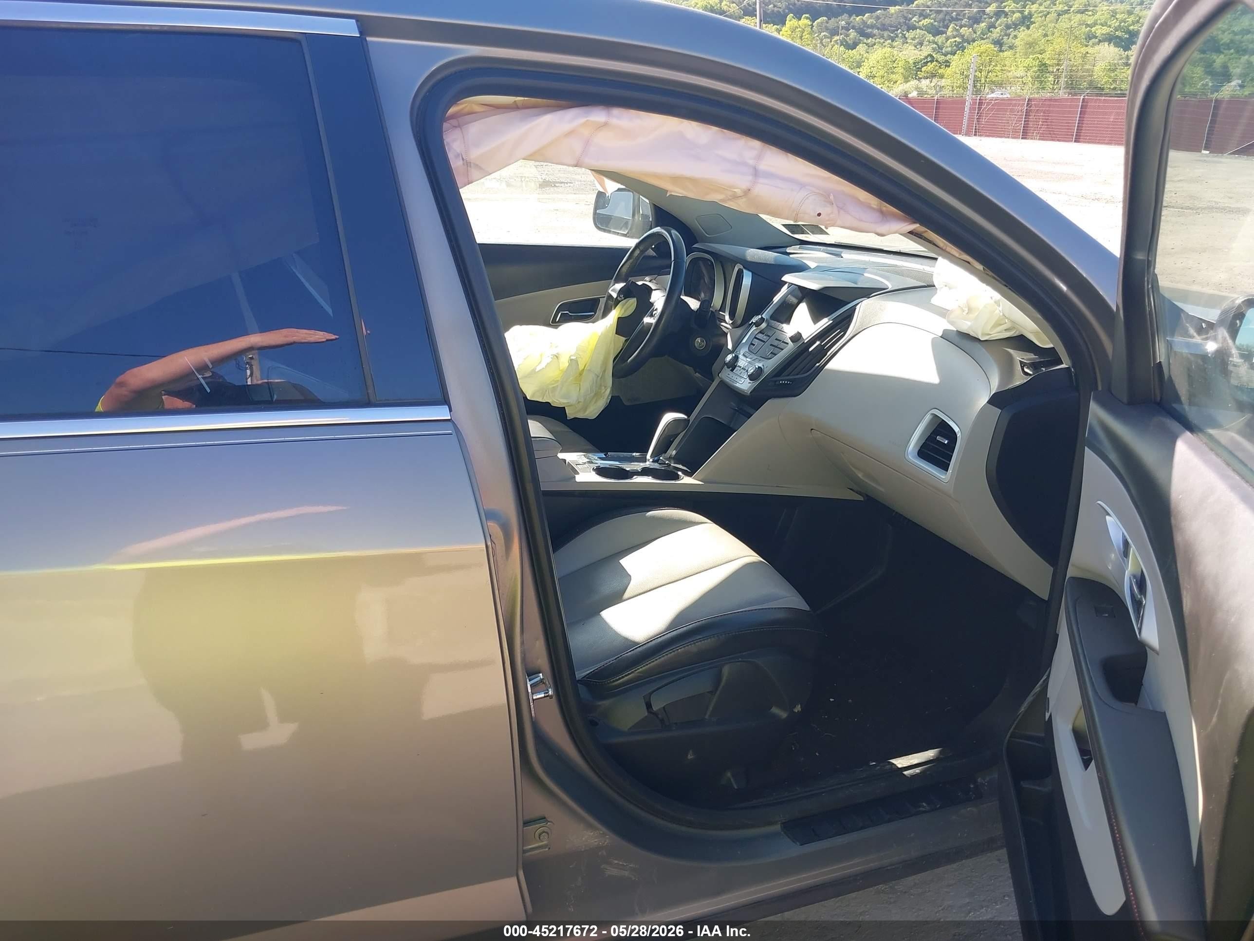 2012 Chevrolet Equinox Ltz Silver vin: 2GNFLGE59C6282527
