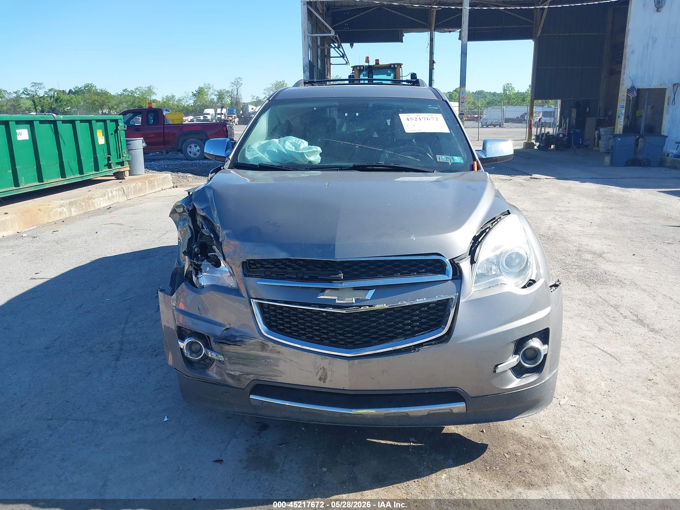 2012 Chevrolet Equinox Ltz Silver vin: 2GNFLGE59C6282527