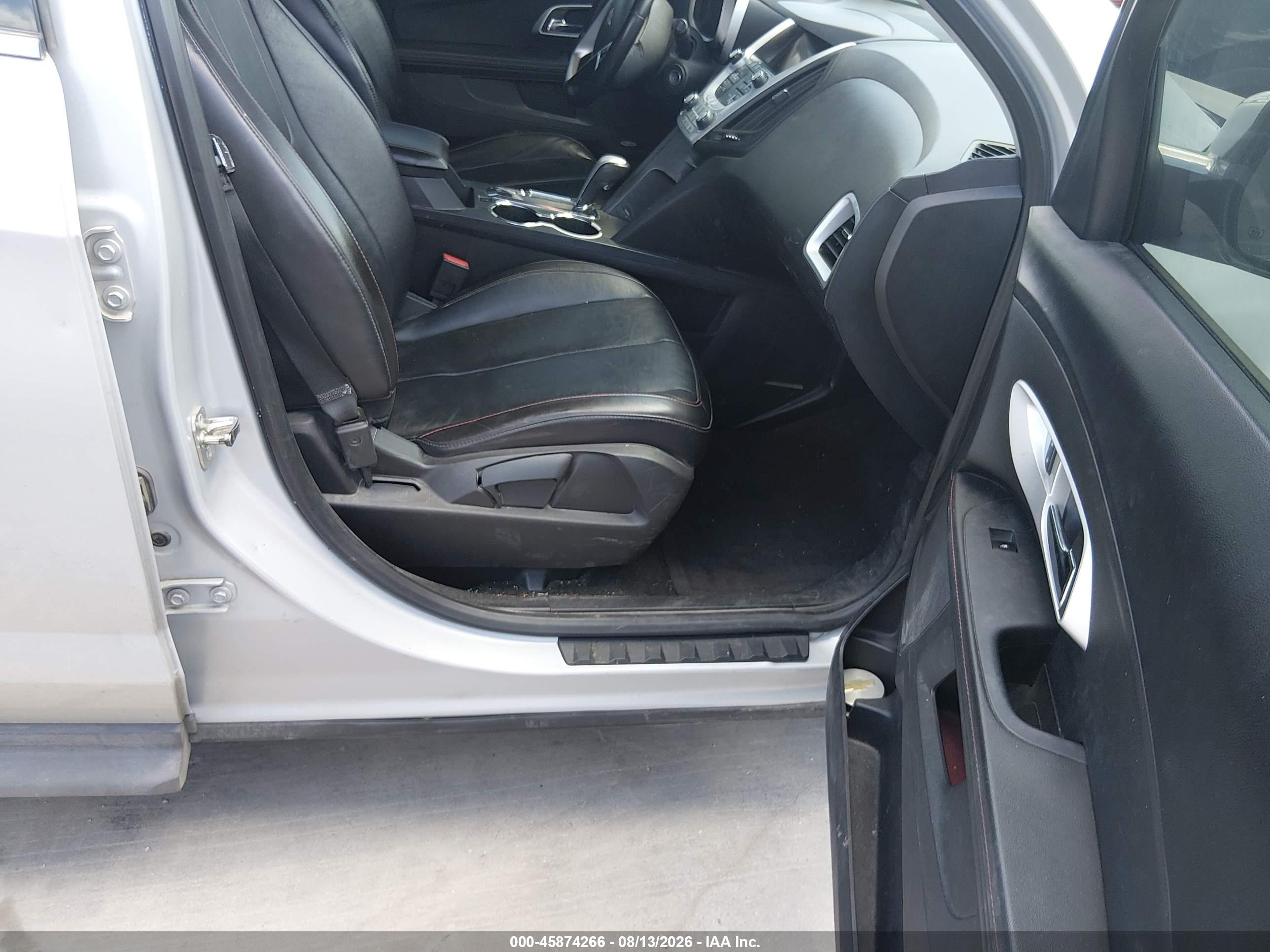 2012 Chevrolet Equinox Ltz Silver vin: 2GNFLGE5XC6232638