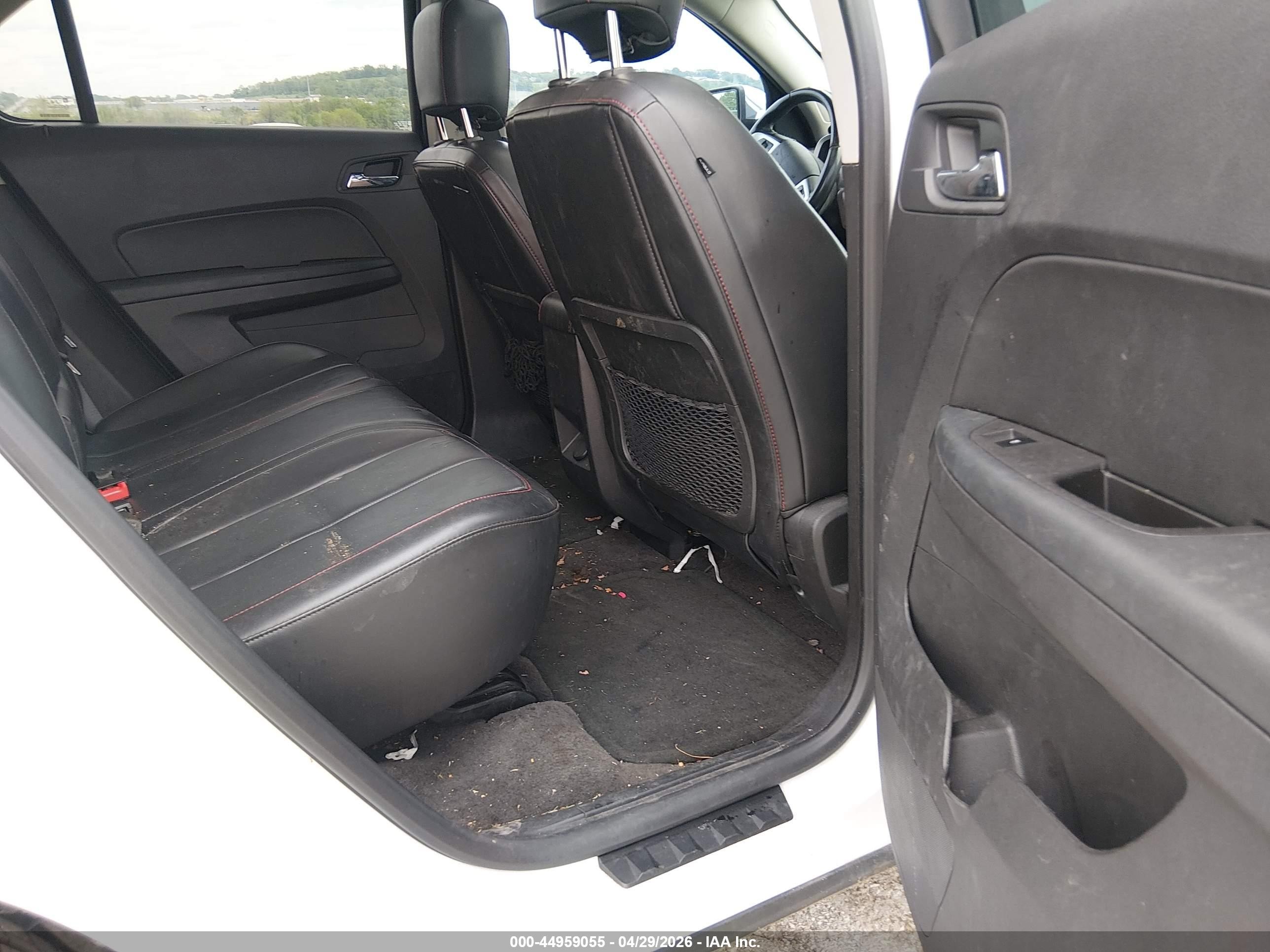 2012 Chevrolet Equinox Ltz White vin: 2GNFLGE5XC6238441