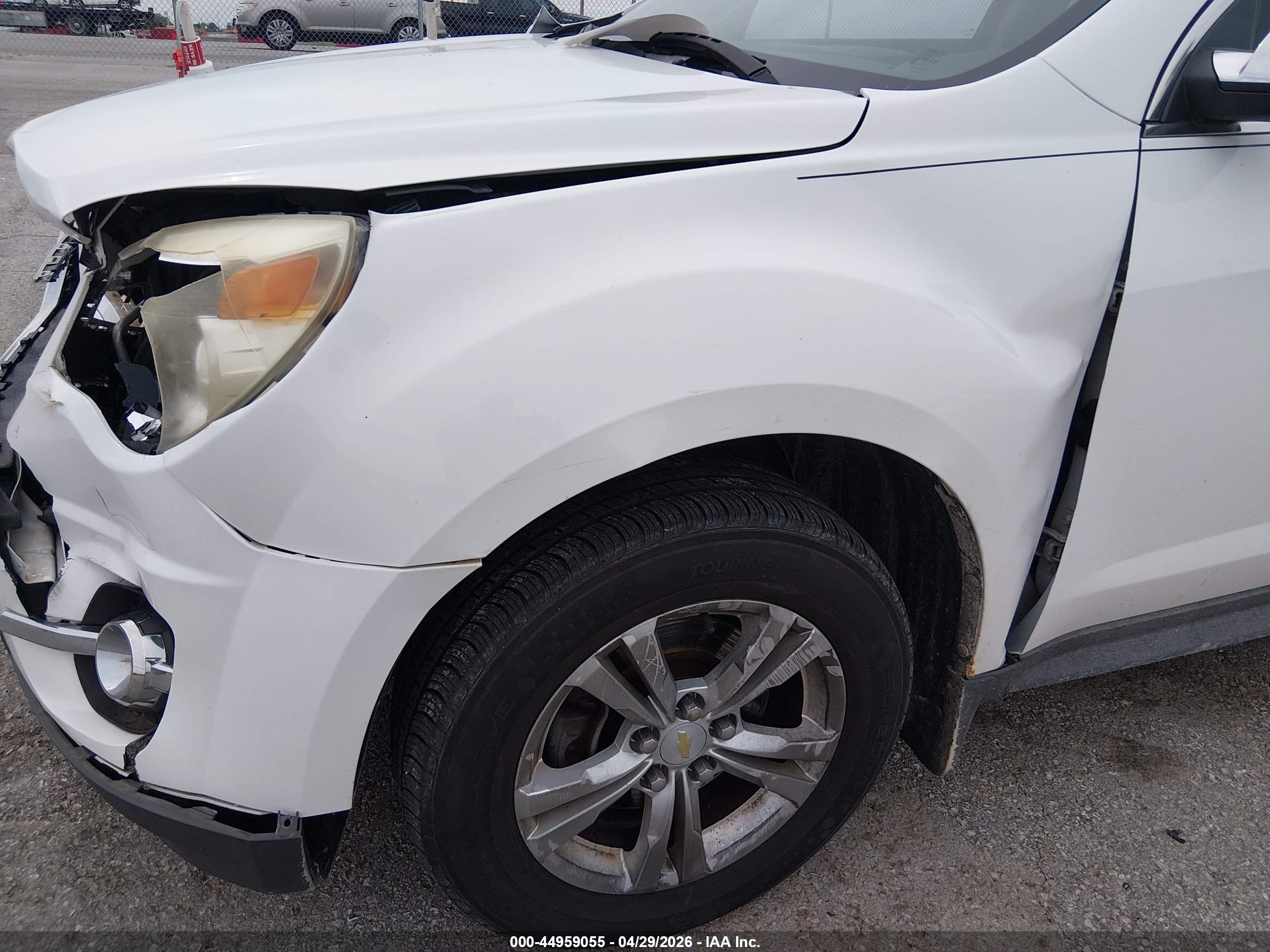 2012 Chevrolet Equinox Ltz White vin: 2GNFLGE5XC6238441