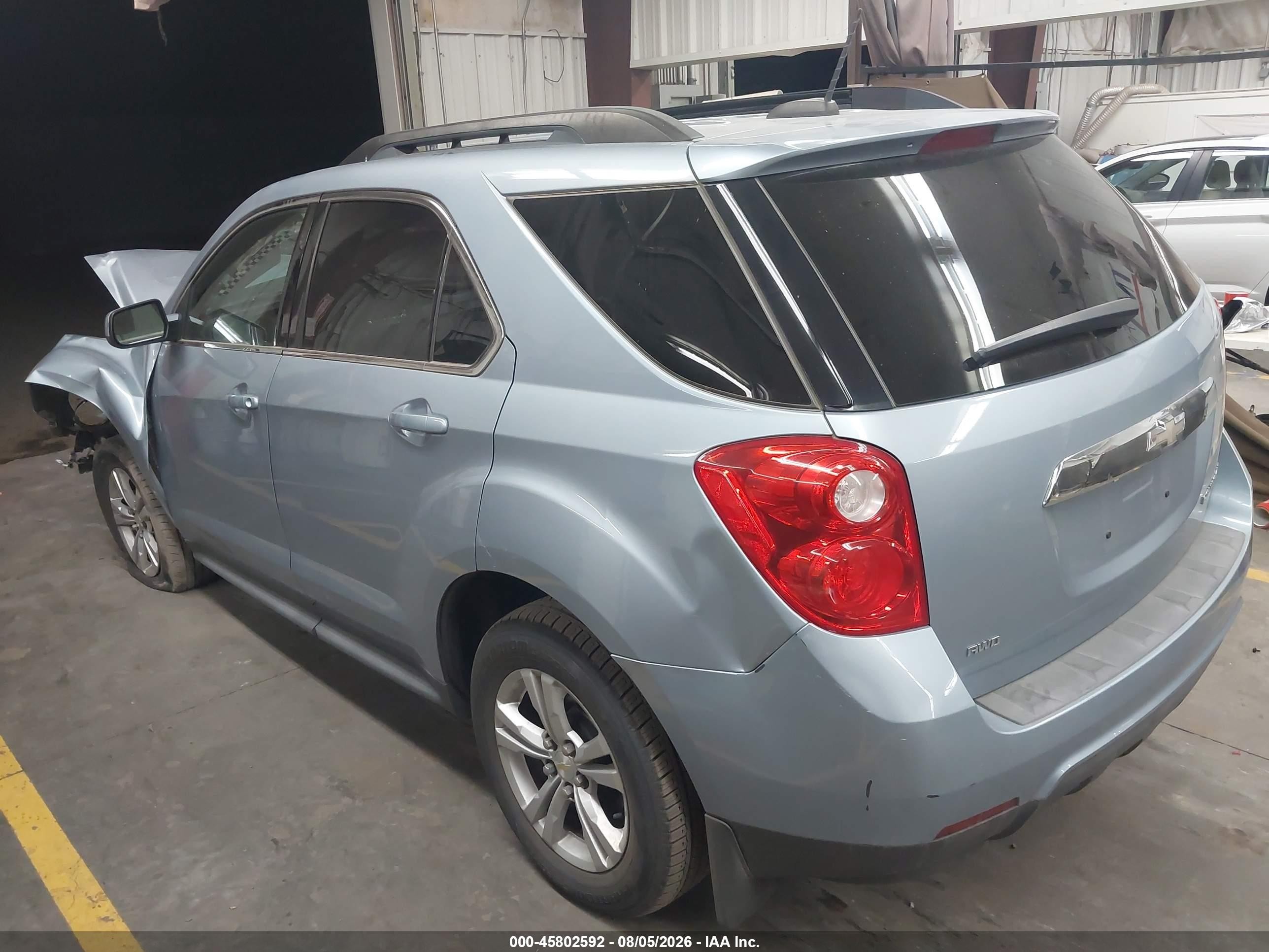 2015 Chevrolet Equinox Lt Light Blue vin: 2GNFLGEK0F6173187