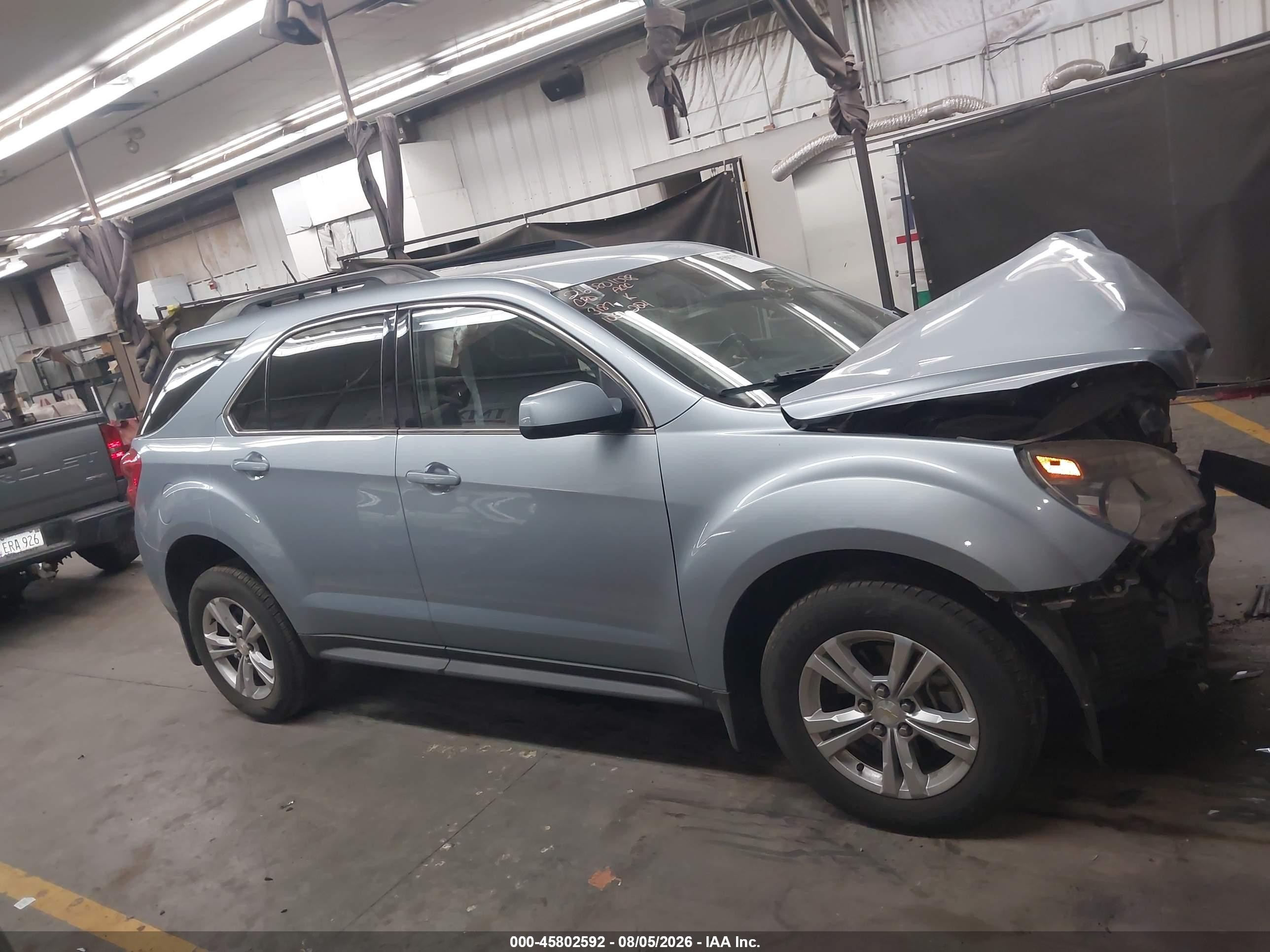 2015 Chevrolet Equinox Lt Light Blue vin: 2GNFLGEK0F6173187