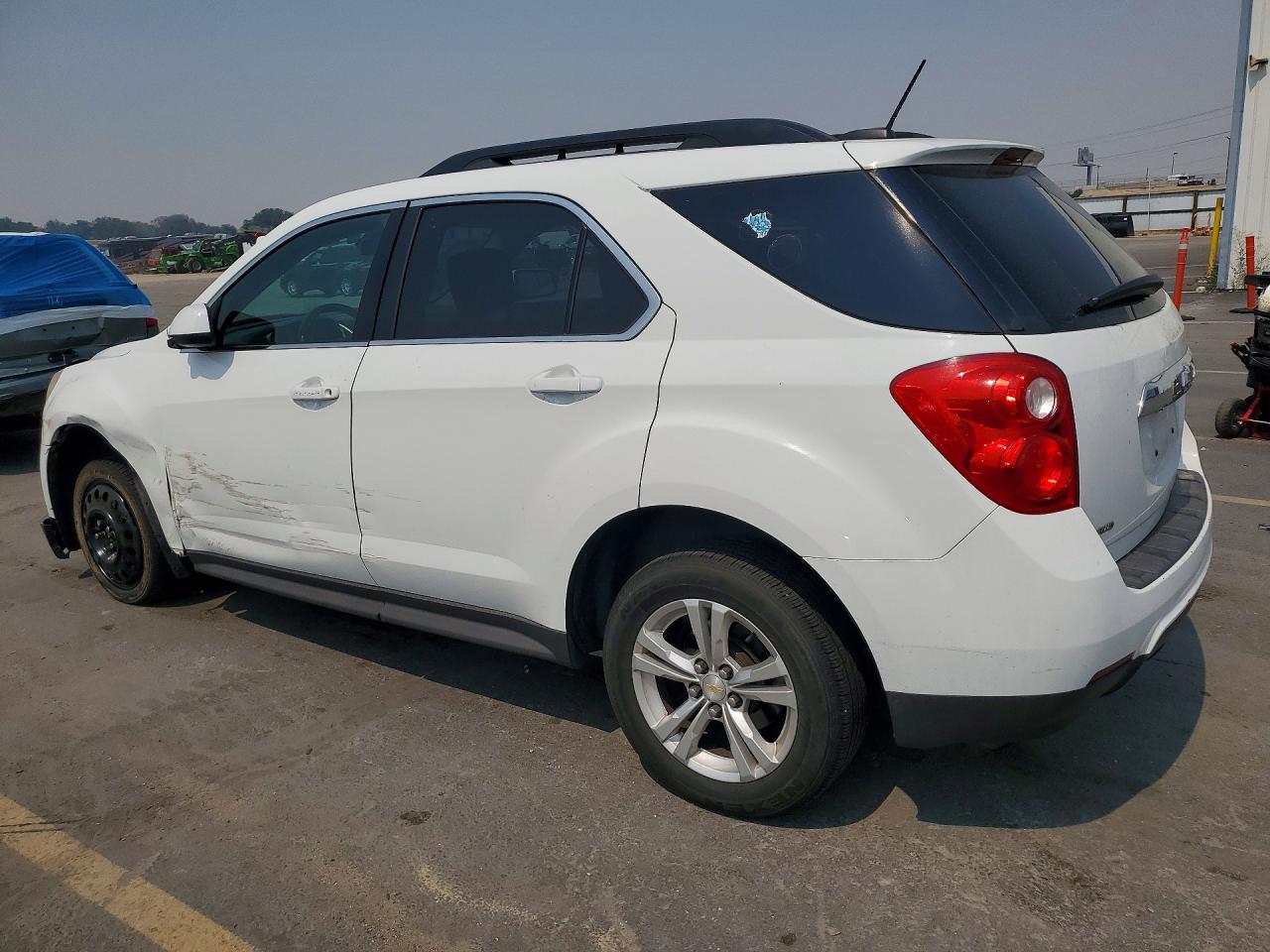 2015 Chevrolet Equinox Lt White vin: 2GNFLGEK0F6222369