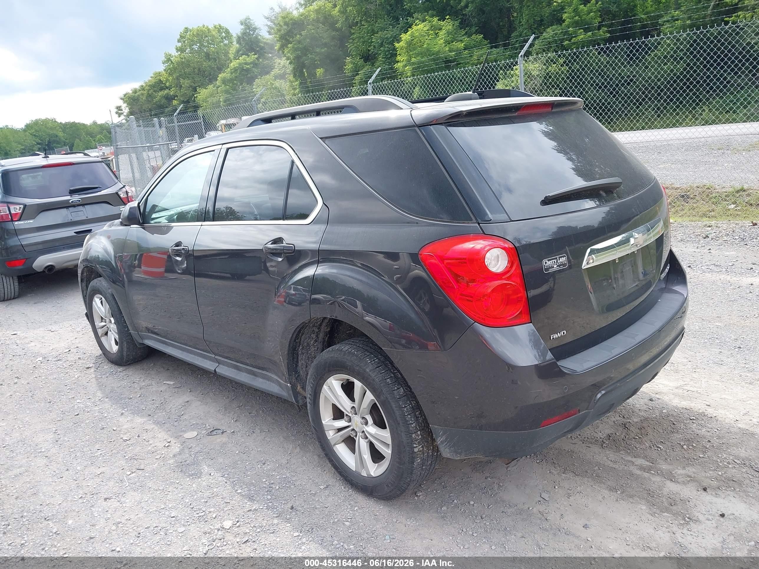2015 Chevrolet Equinox 2lt Gray vin: 2GNFLGEK0F6403049