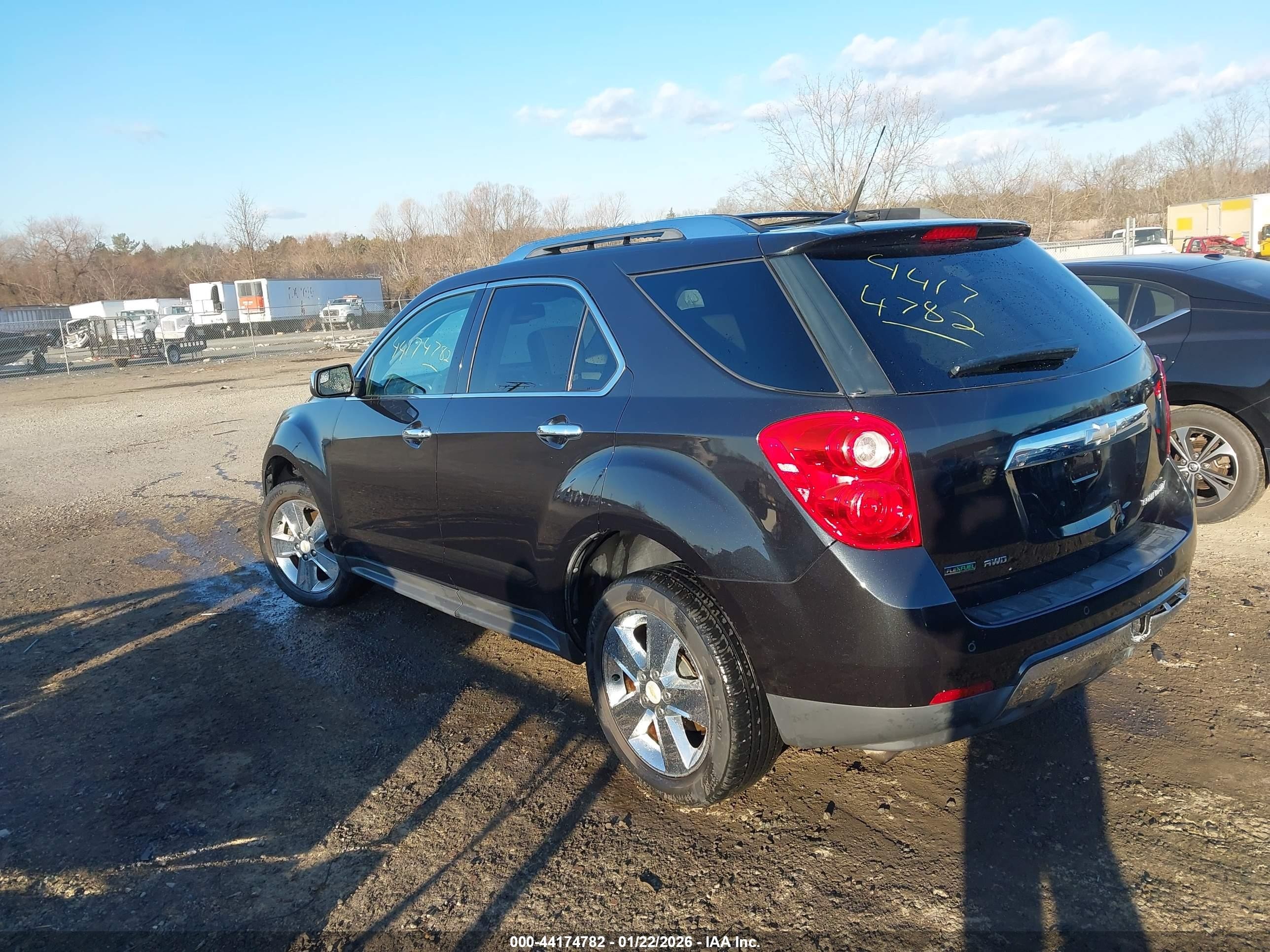 2012 Chevrolet Equinox Ltz Black vin: 2GNFLGEK1C6110742