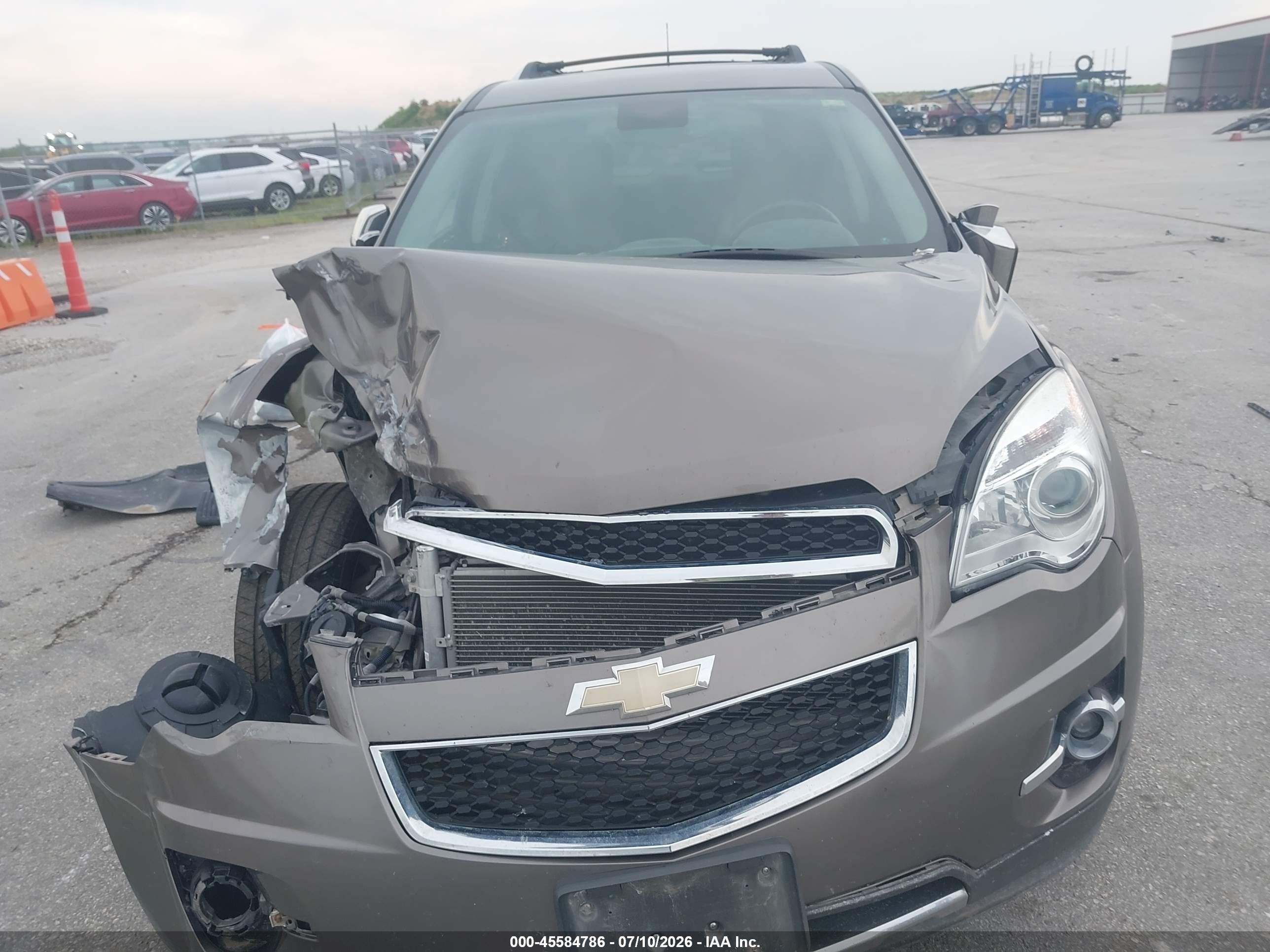 2012 Chevrolet Equinox Ltz Gray vin: 2GNFLGEK1C6141201