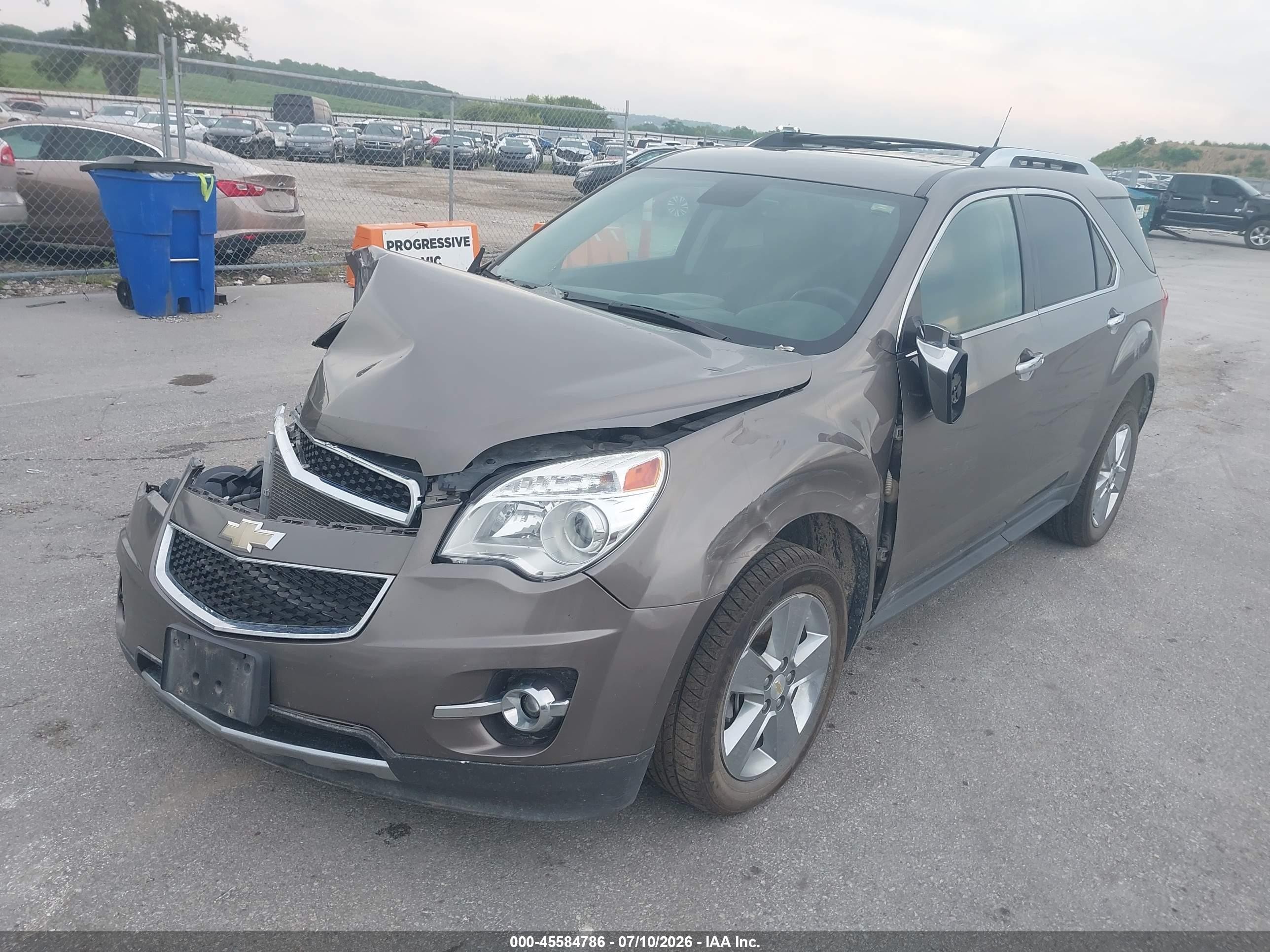 2012 Chevrolet Equinox Ltz Gray vin: 2GNFLGEK1C6141201