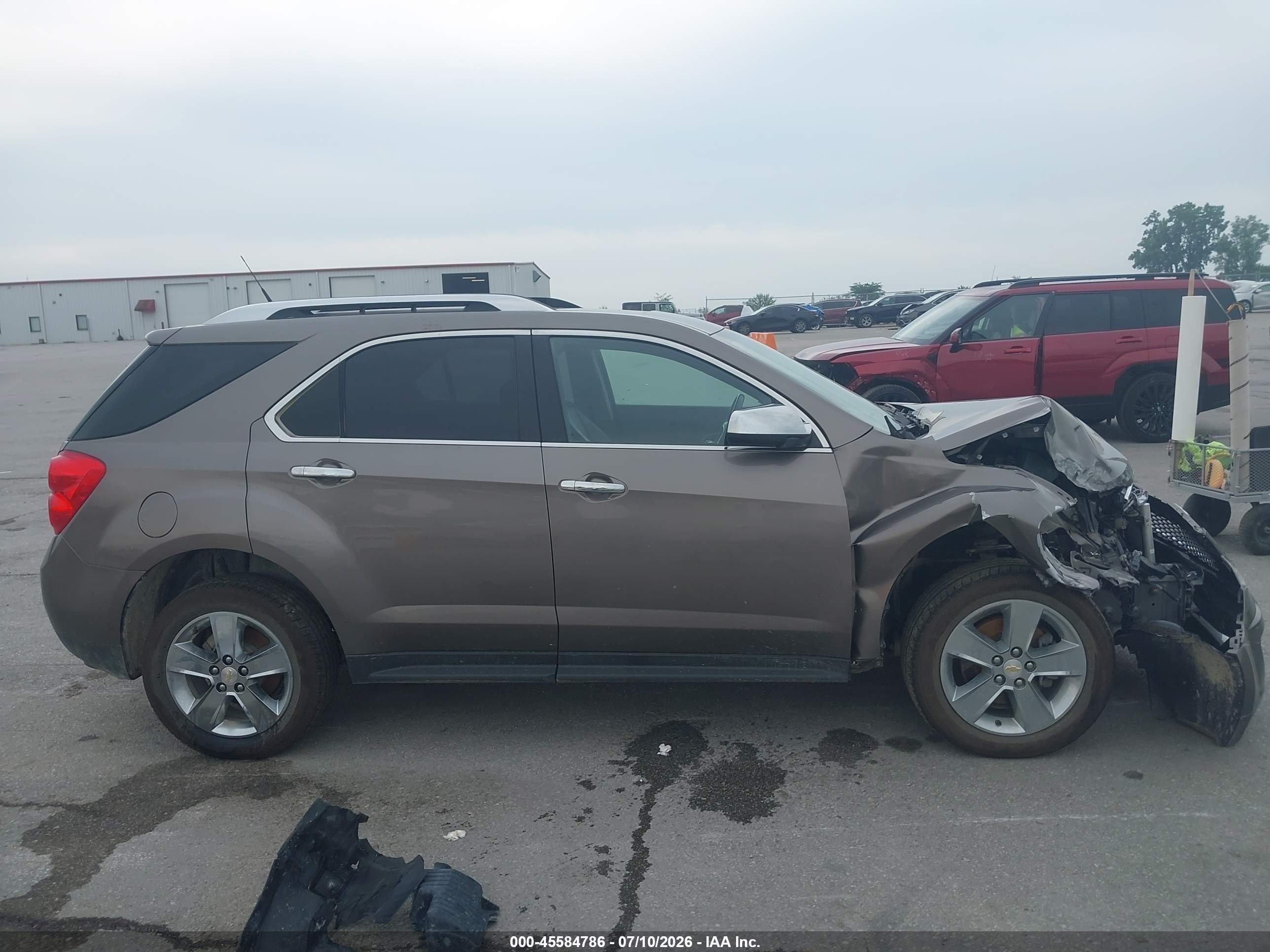 2012 Chevrolet Equinox Ltz Gray vin: 2GNFLGEK1C6141201