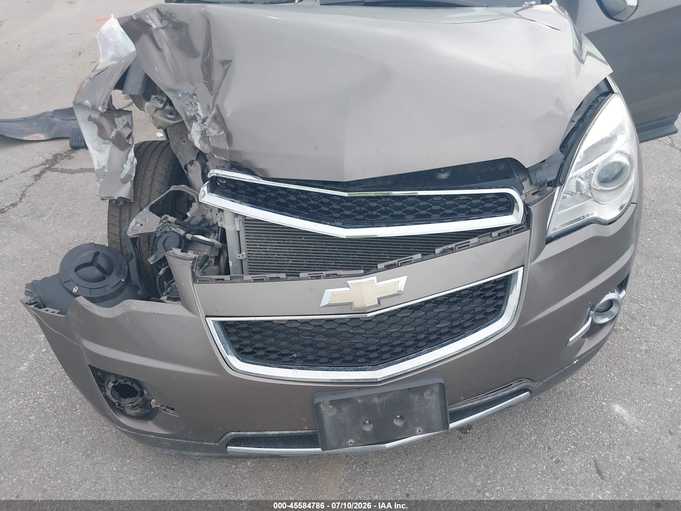2012 Chevrolet Equinox Ltz Gray vin: 2GNFLGEK1C6141201