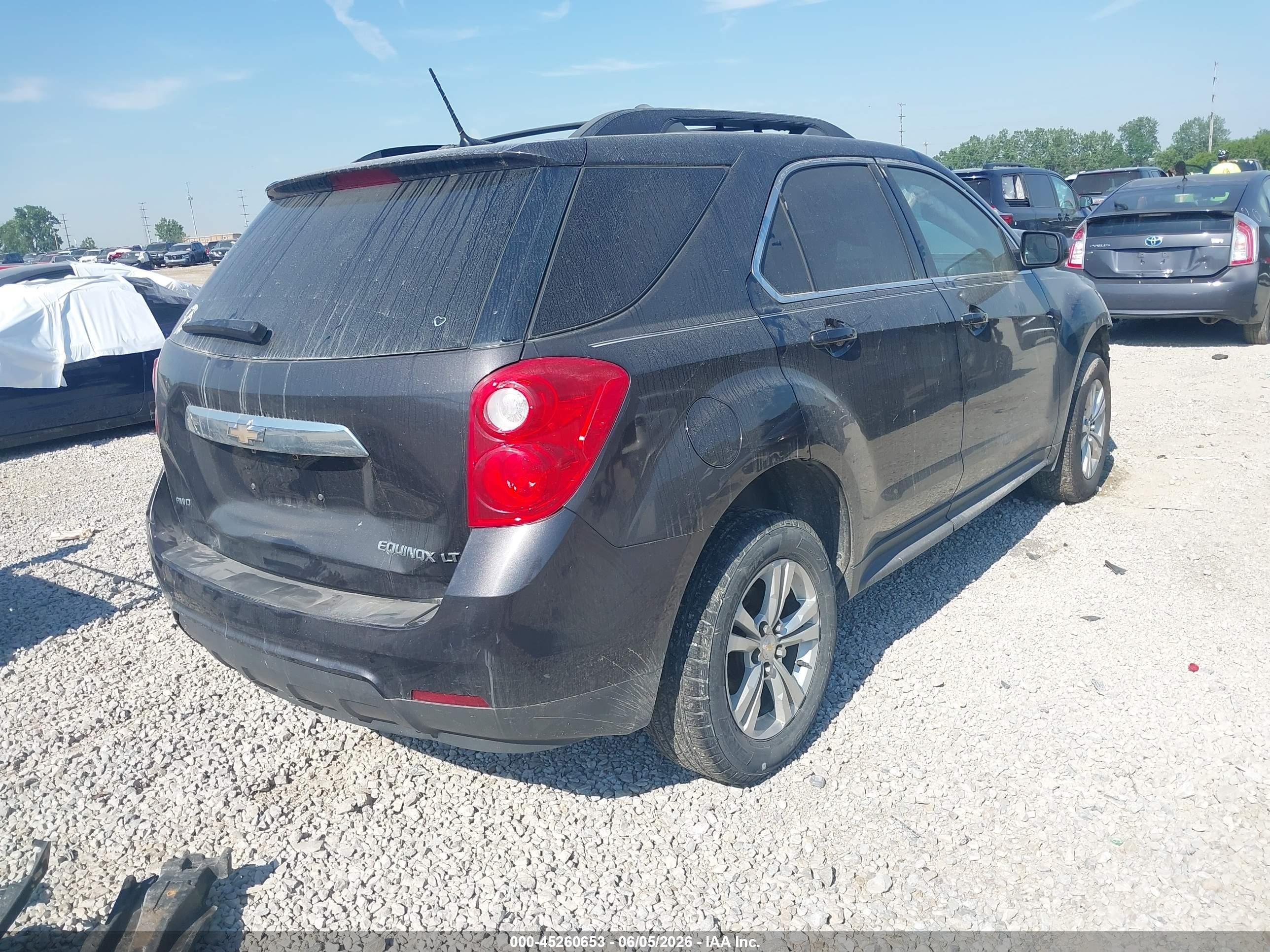 2014 Chevrolet Equinox 2lt Gray vin: 2GNFLGEK1E6285530