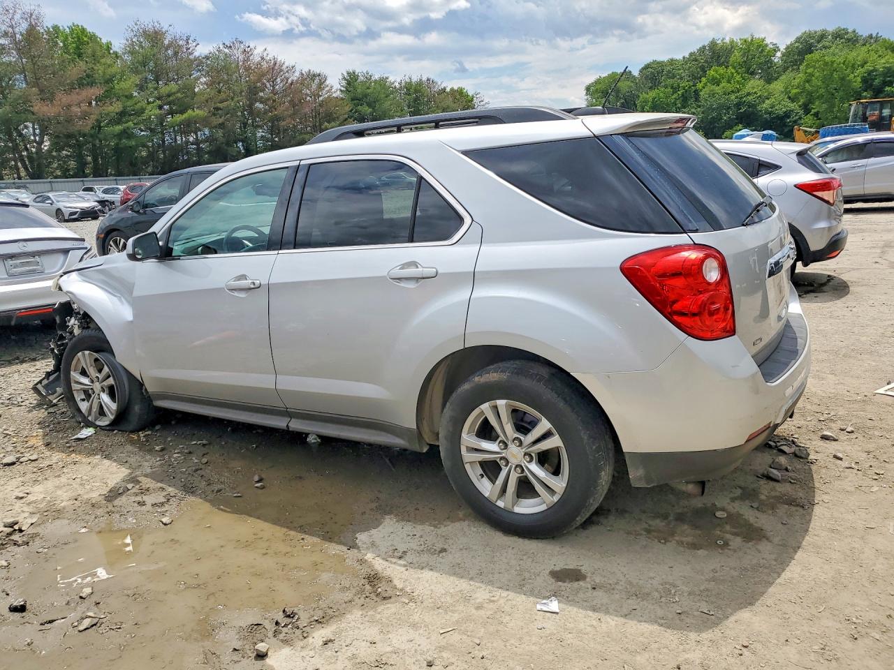 2015 Chevrolet Equinox Lt Silver vin: 2GNFLGEK1F6212188