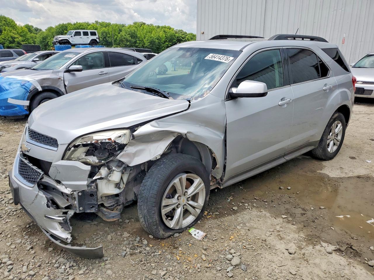 2015 Chevrolet Equinox Lt Silver vin: 2GNFLGEK1F6212188