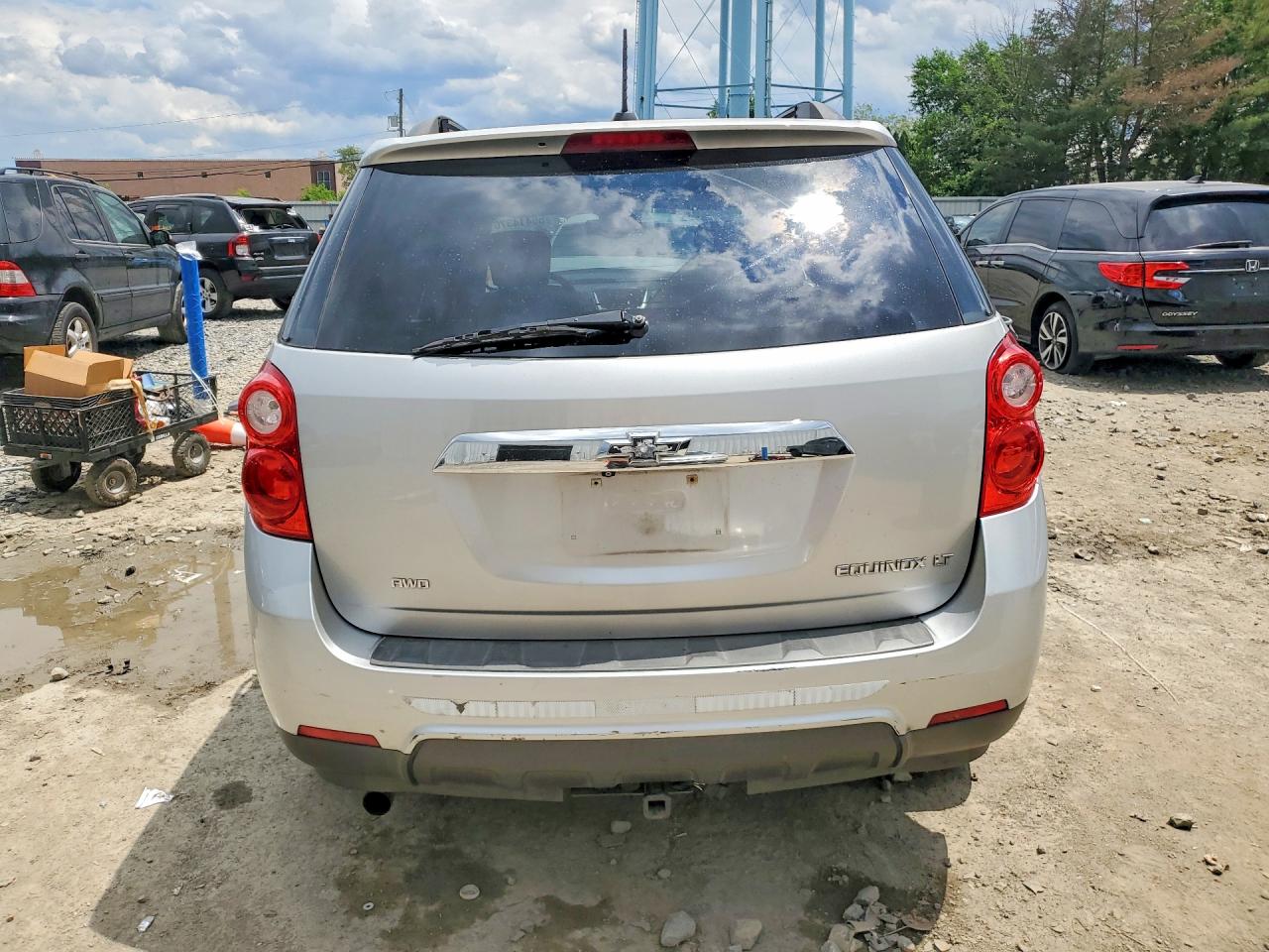 2015 Chevrolet Equinox Lt Silver vin: 2GNFLGEK1F6212188