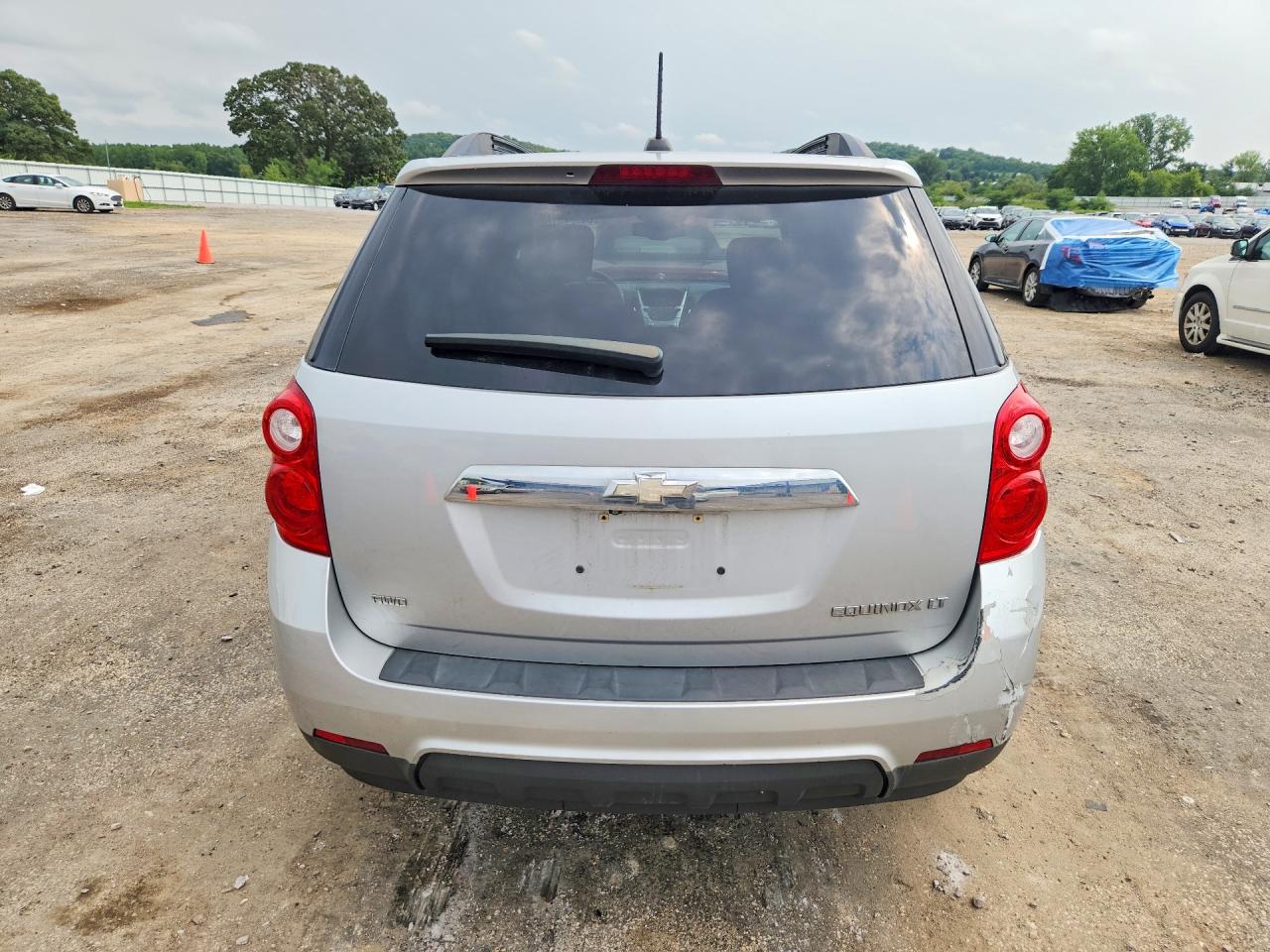 2015 Chevrolet Equinox Lt Silver vin: 2GNFLGEK1F6236250