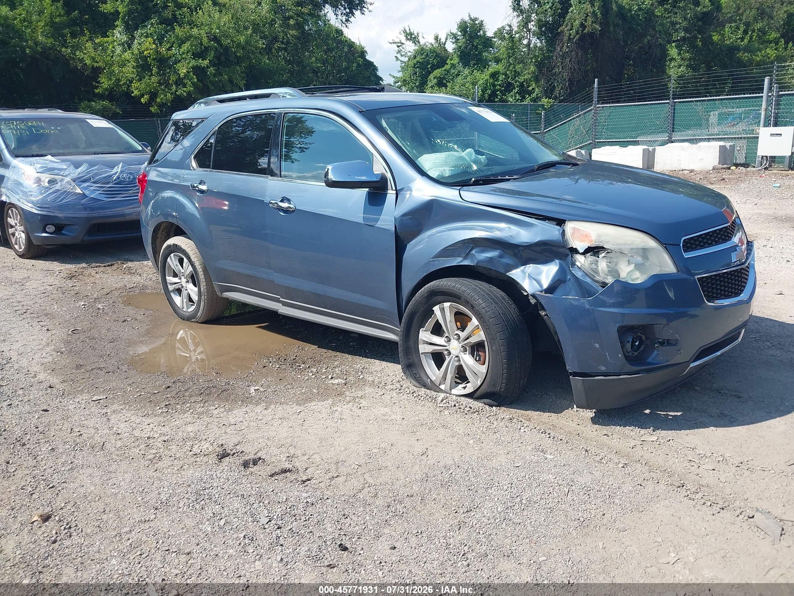 2012 Chevrolet Equinox Ltz Gray vin: 2GNFLGEK2C6251755