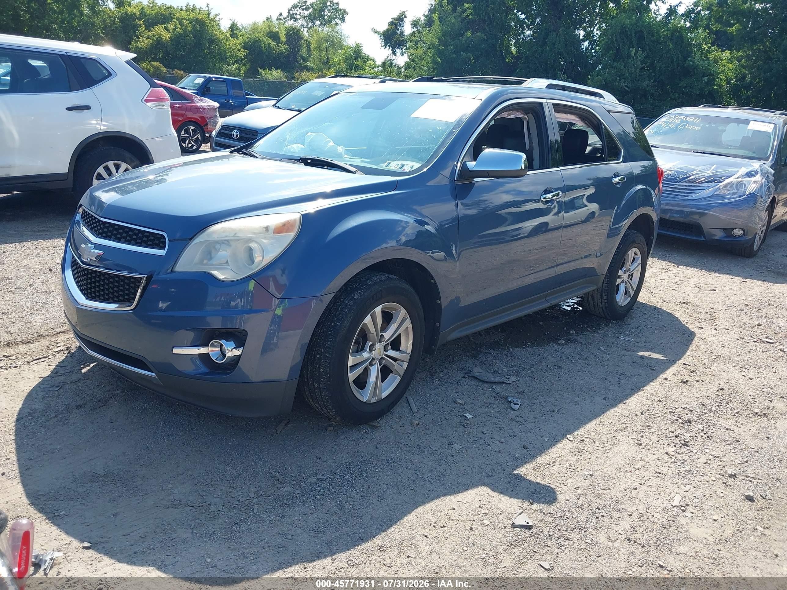 2012 Chevrolet Equinox Ltz Gray vin: 2GNFLGEK2C6251755