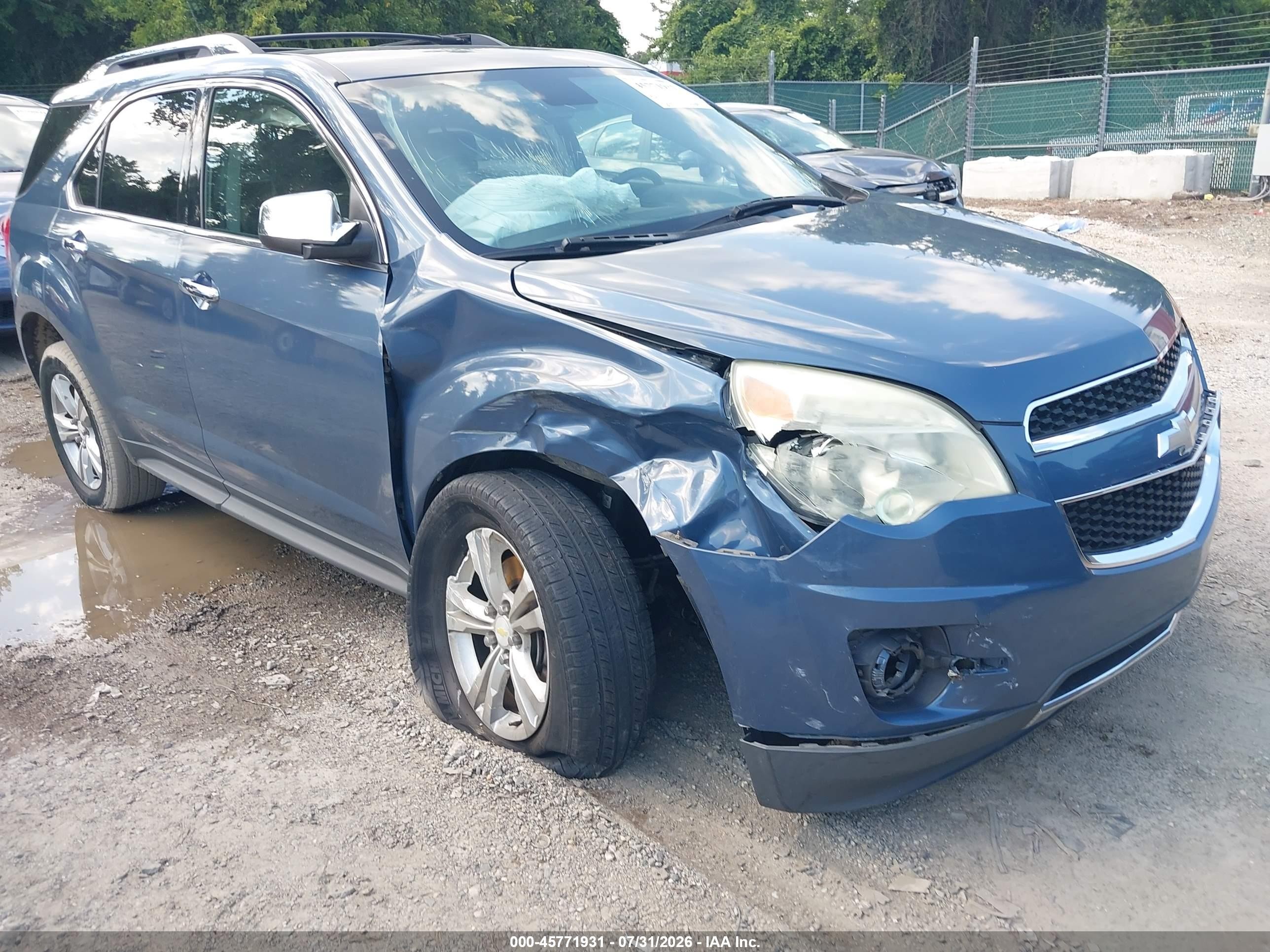2012 Chevrolet Equinox Ltz Gray vin: 2GNFLGEK2C6251755