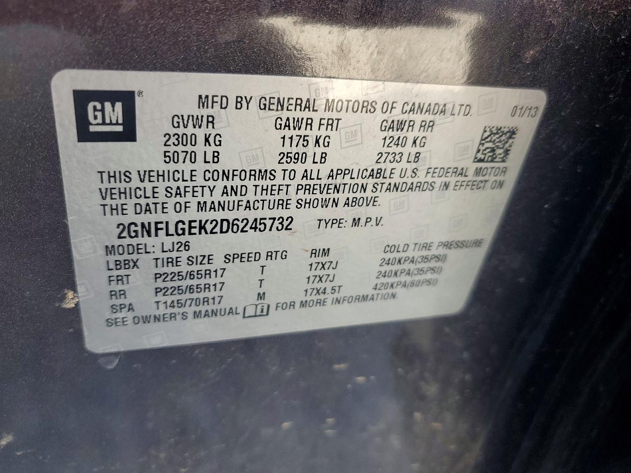 2013 Chevrolet Equinox Ltz Gray vin: 2GNFLGEK2D6245732