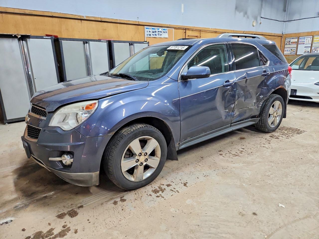 2014 Chevrolet Equinox Lt Blue vin: 2GNFLGEK2E6166997