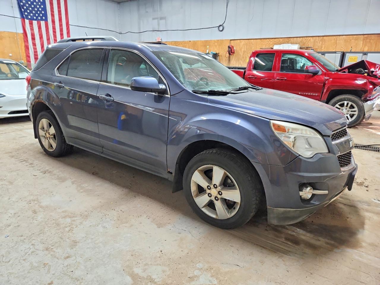 2014 Chevrolet Equinox Lt Blue vin: 2GNFLGEK2E6166997