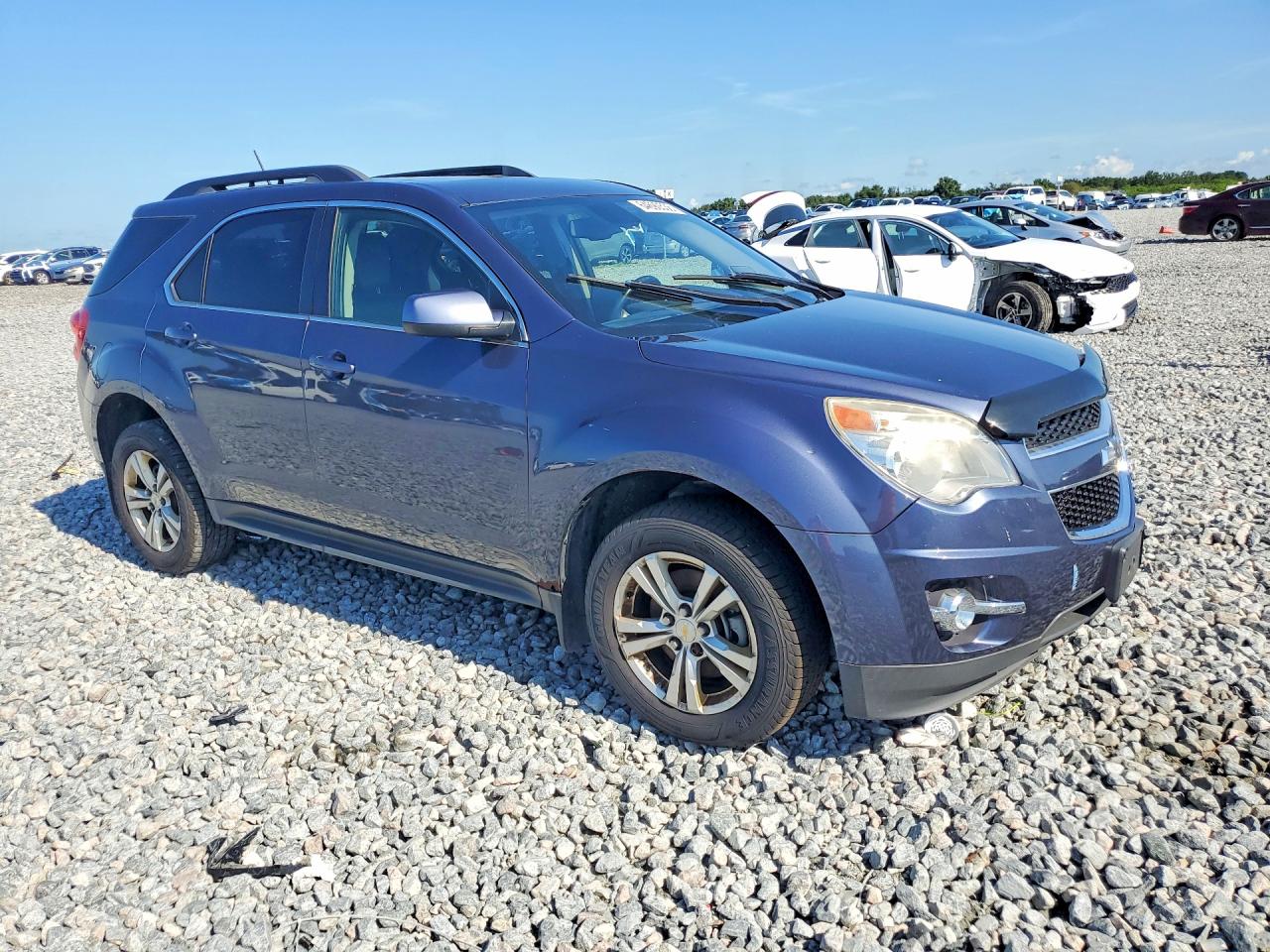 2014 Chevrolet Equinox Lt Blue vin: 2GNFLGEK2E6252004