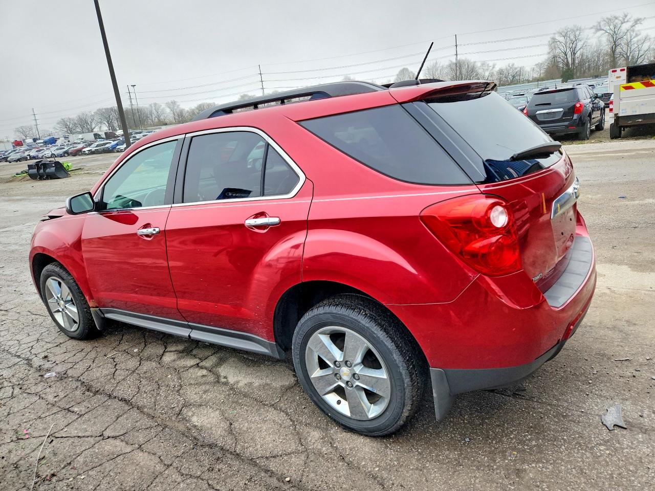 2015 Chevrolet Equinox Lt Красный vin: 2GNFLGEK2F6267295