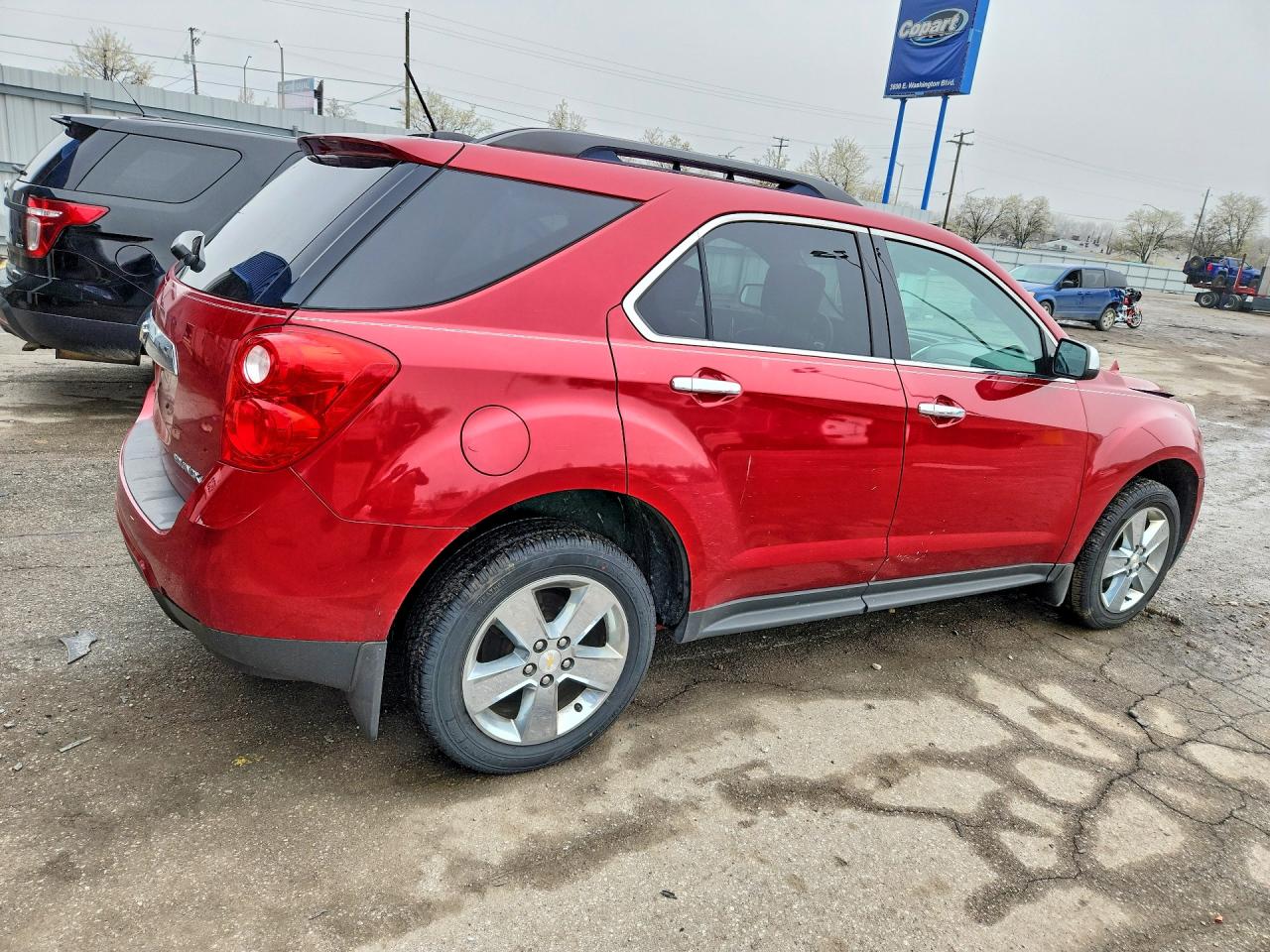2015 Chevrolet Equinox Lt Красный vin: 2GNFLGEK2F6267295